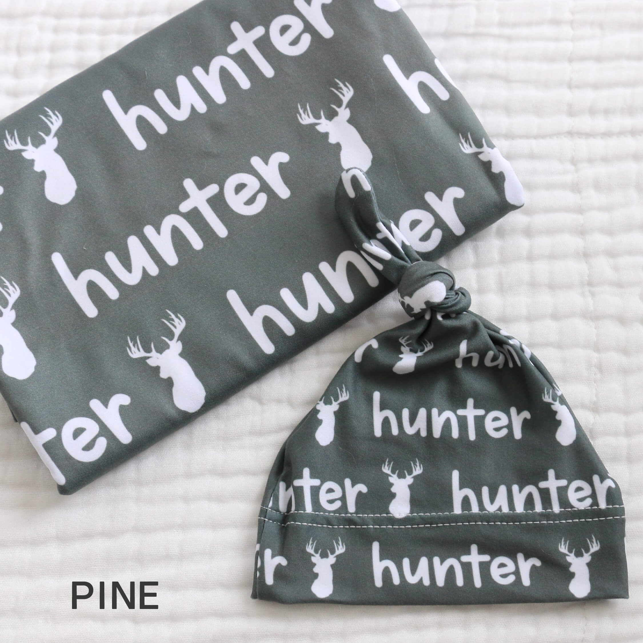  Custom Personalized Baby Name Swaddle Blanket | Graphic Greens、mySite、layawaytickets