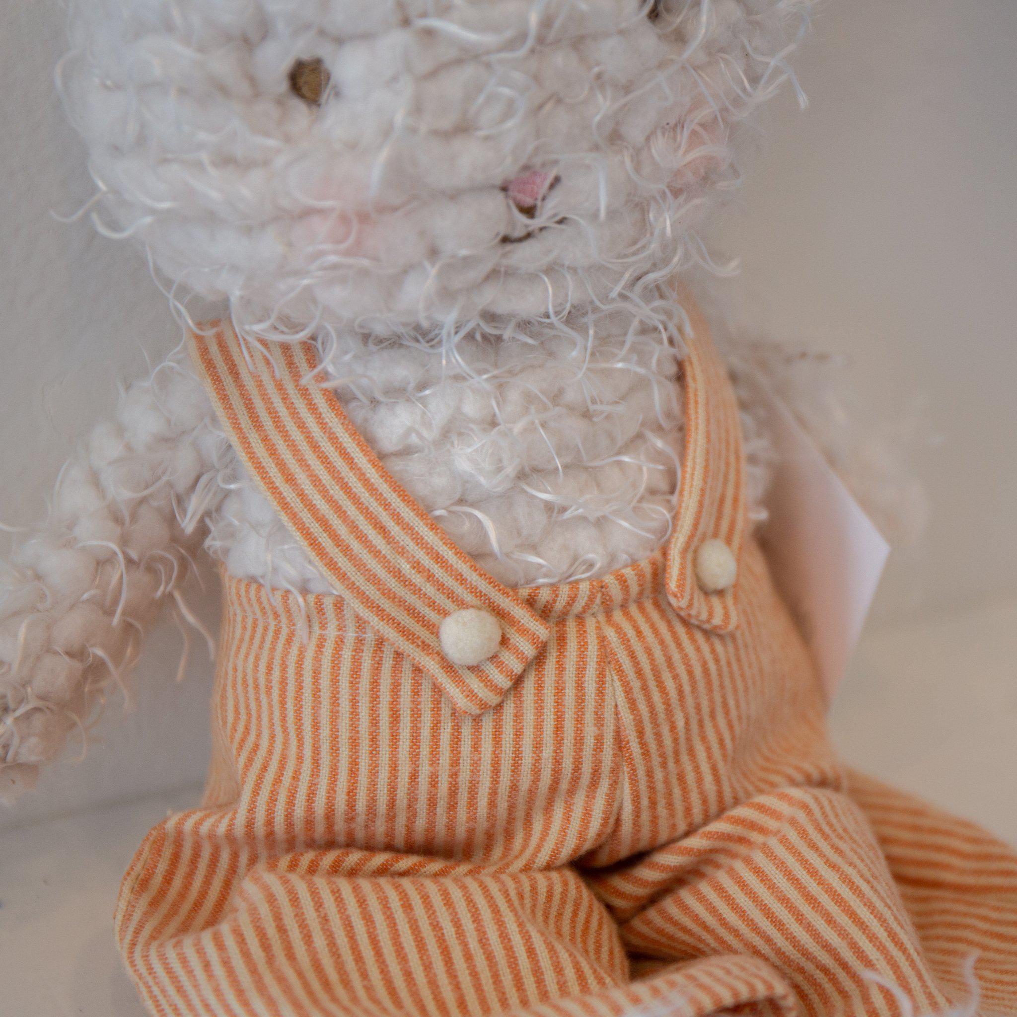 RETIRED - Hutch Studio - Harley Hoppy - Bunny in Handmade Clothing、mySite、g9winljtr