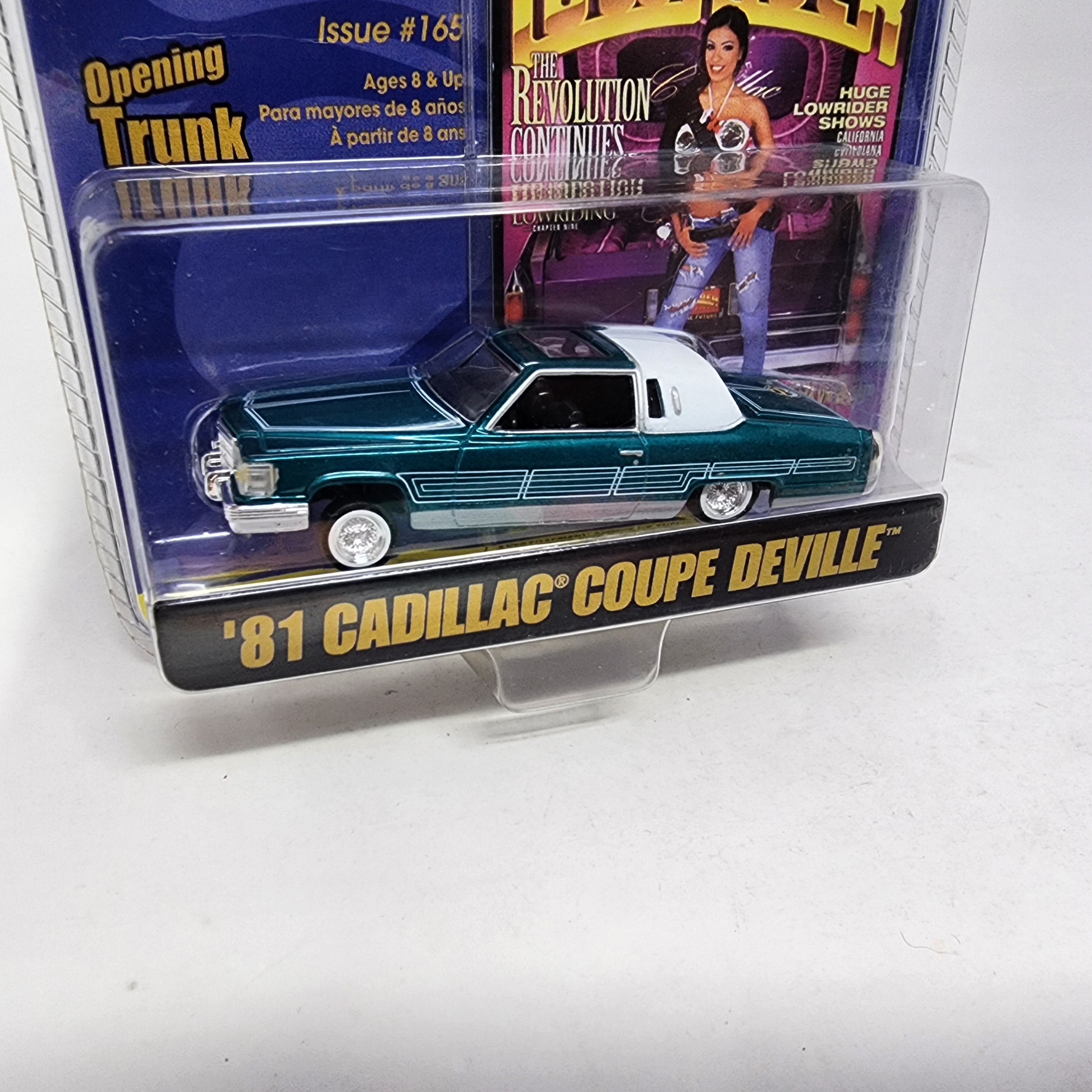 '81 Cadillac Coupe Deville * Lowrider Magazine Revell、mySite、hgirdovlk