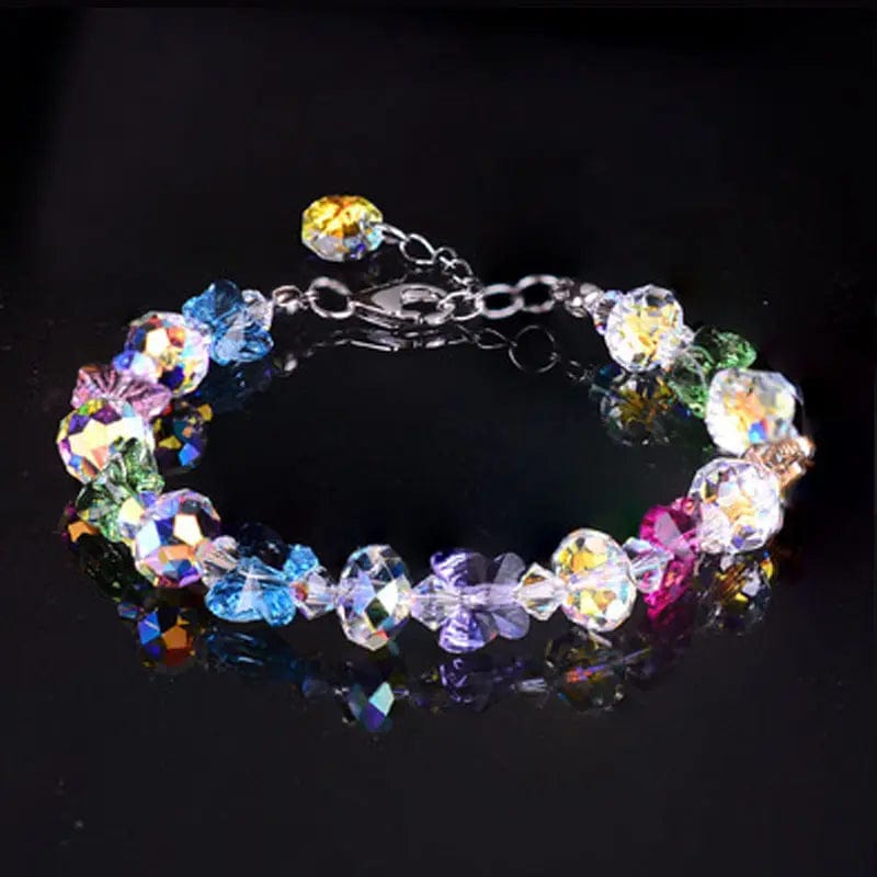 Crystal Butterfly Beaded Bracelets Multi Colors、mySite、g9winljtr