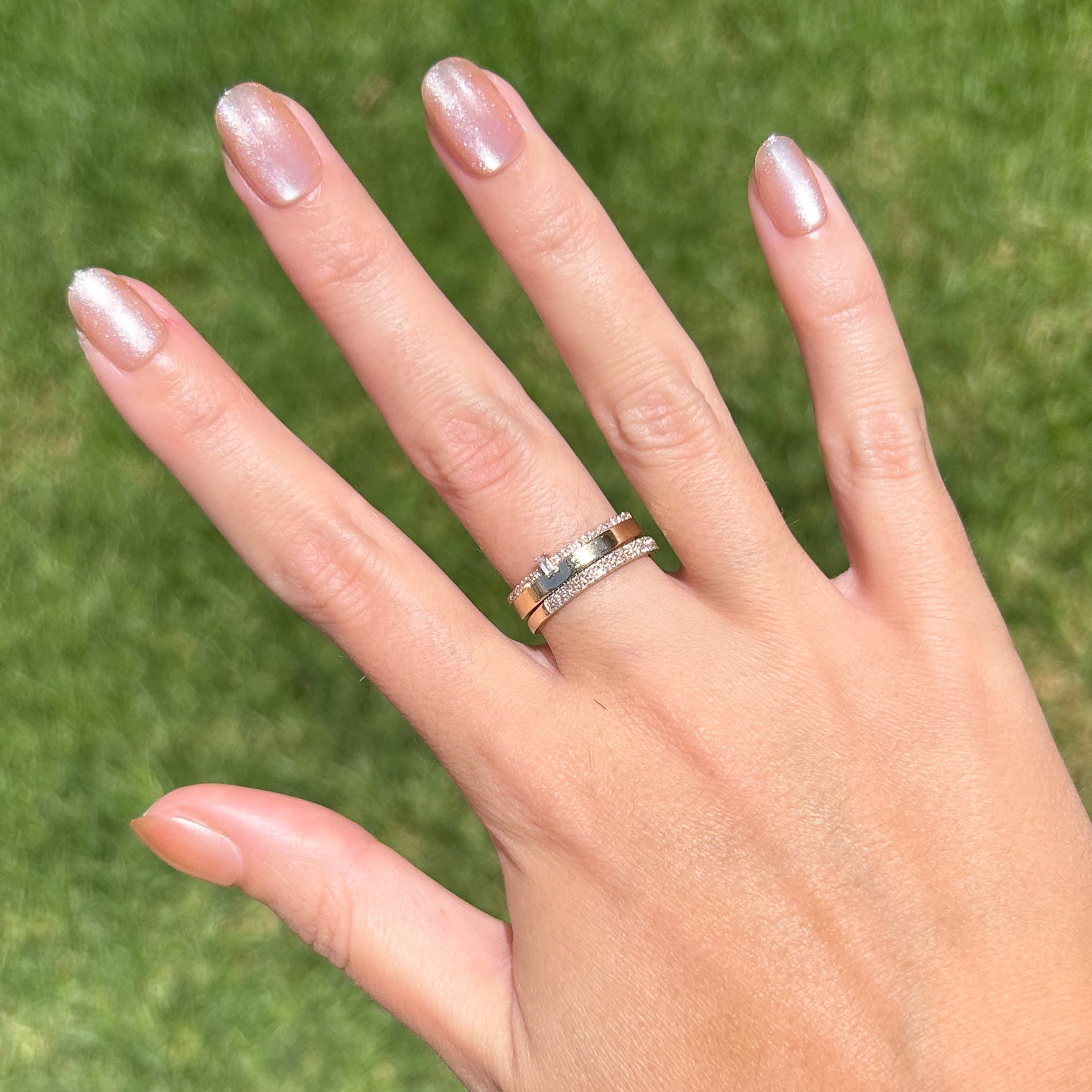 Velvet KAG - Press-On | Extra Short | Round、mySite、solidvoid