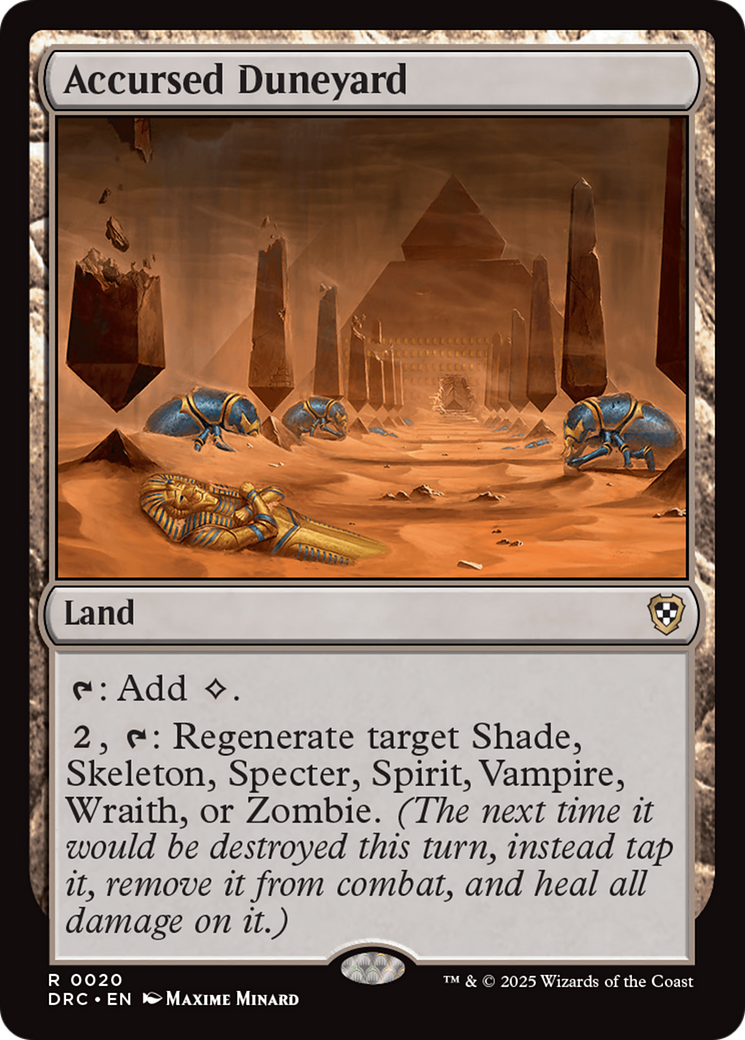 Accursed Duneyard Aetherdrift Commander、mySite、waistdrama