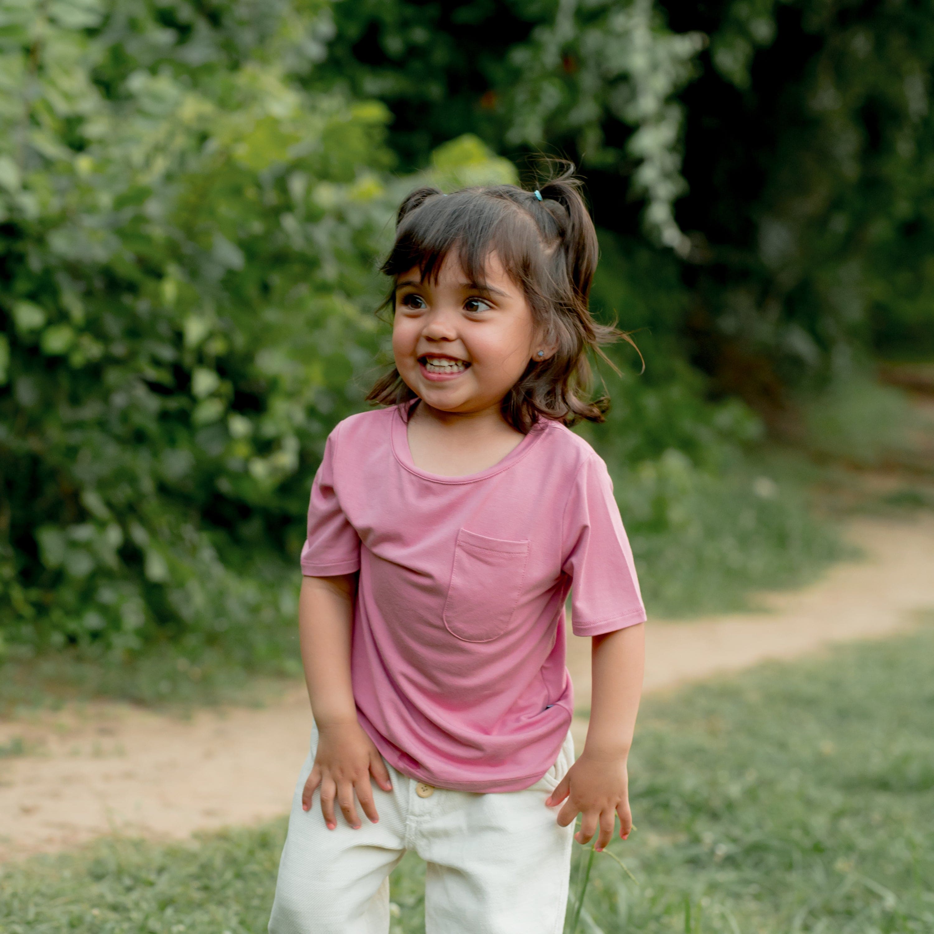  Toddler Crew Neck Tee in Apple Blossom、mySite、layawaytickets