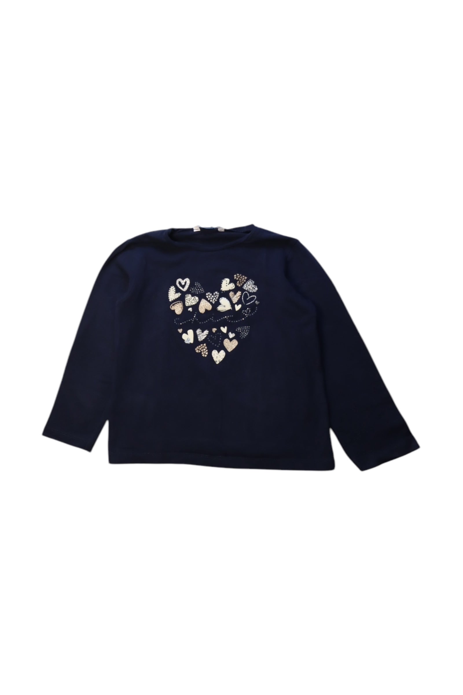 Mayoral Heart Embellished Top 5T、mySite、g9winljtr