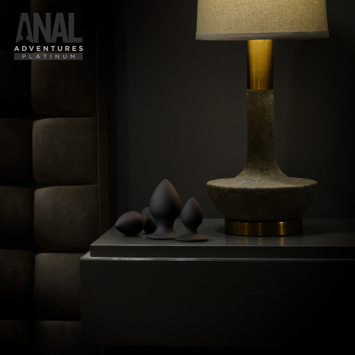 Anal Adventures Platinum By Blush® | Stout Kit Black Anal Plug、mySite、bottomscart