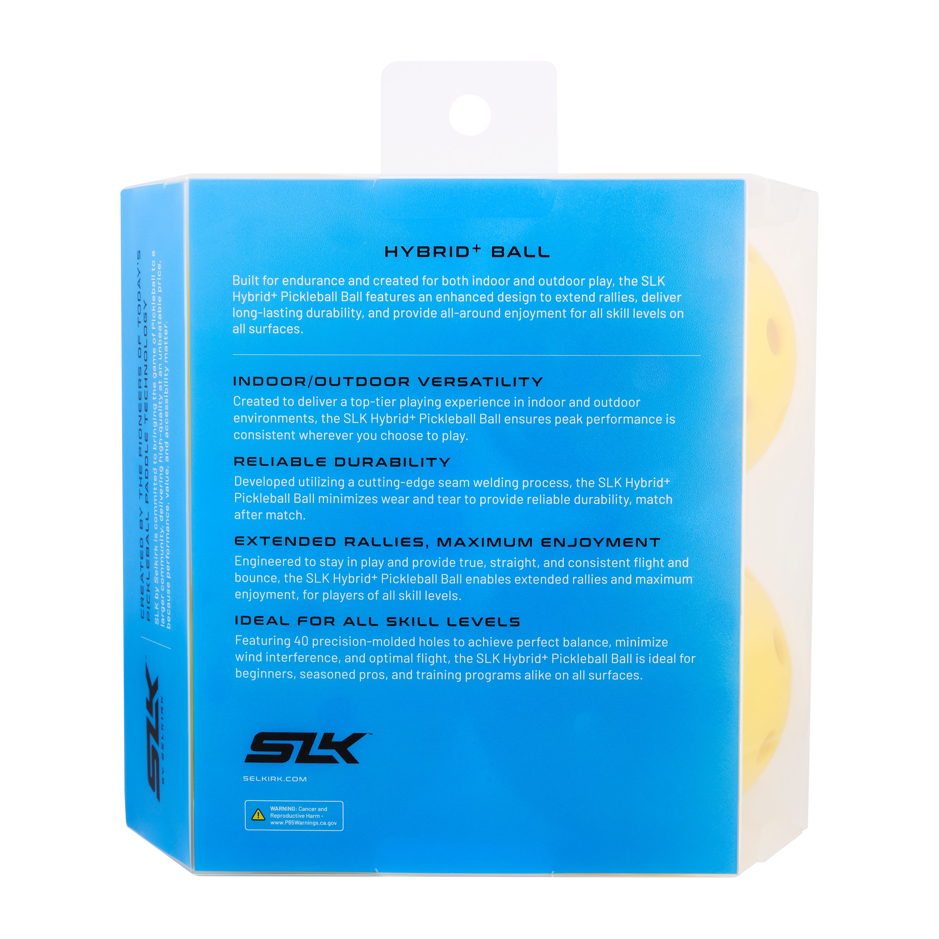 SLK Hybrid+ Pickleball - 4 Pack、mySite、noshort