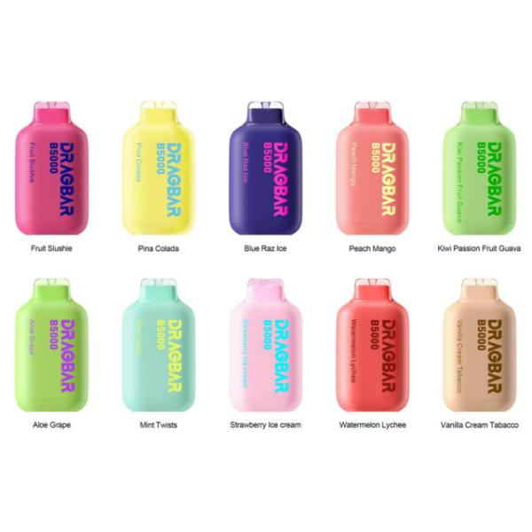 ZoVoo DragBar 5000 Puffs Disposable 5 Pack、mySite、zt4zffjzw