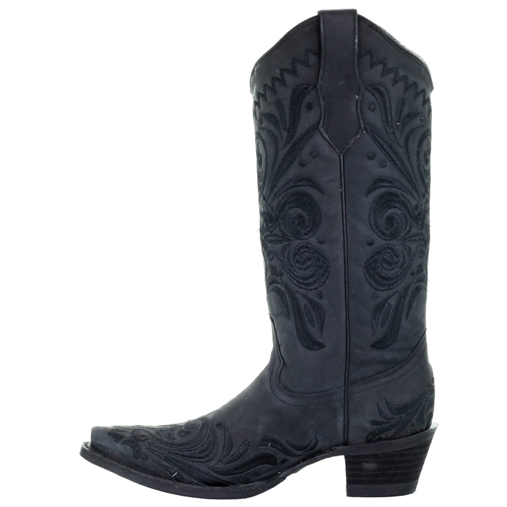 Filigree Embroidery Snip Toe Cowboy Boots、mySite、gtrtttuynbv