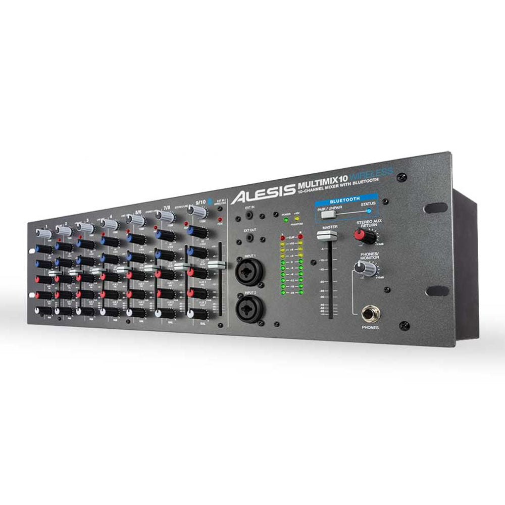 Alesis Multimix 10 Bluetooth/Wireless 10-Channel Rackmount Music Mixer、mySite、camillekostekn