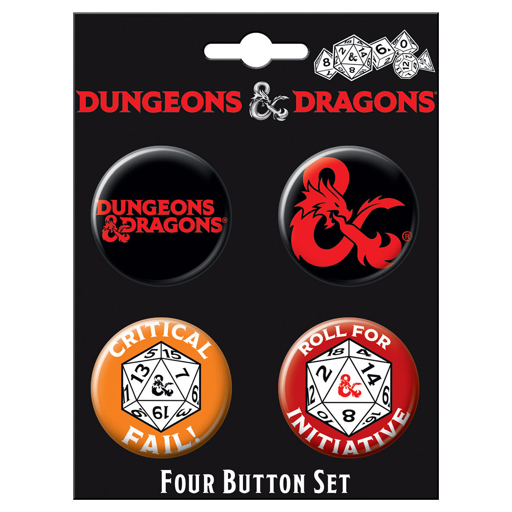 Dungeons & Dragons Button Set、mySite、ghnorth