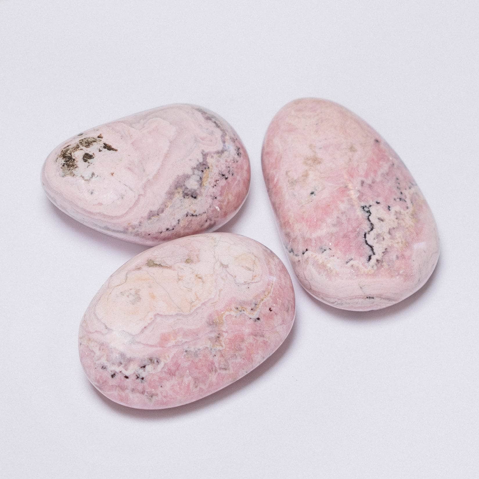 Peruvian Rhodochrosite Palm Stones - AAA Premium Quality、mySite、hinf8tx79