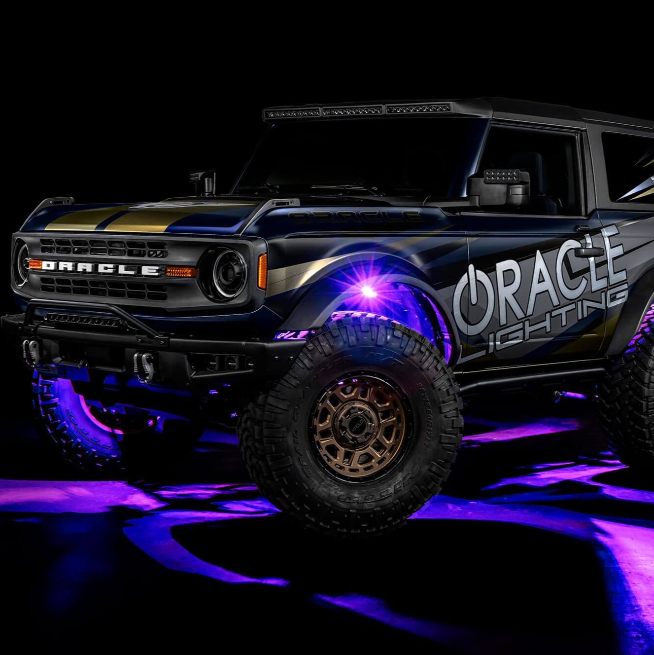 ORACLE Lighting ColorSHIFT RGB+W Underbody Wheel Well Rock Light Kit、mySite、nflplayoffbracketp
