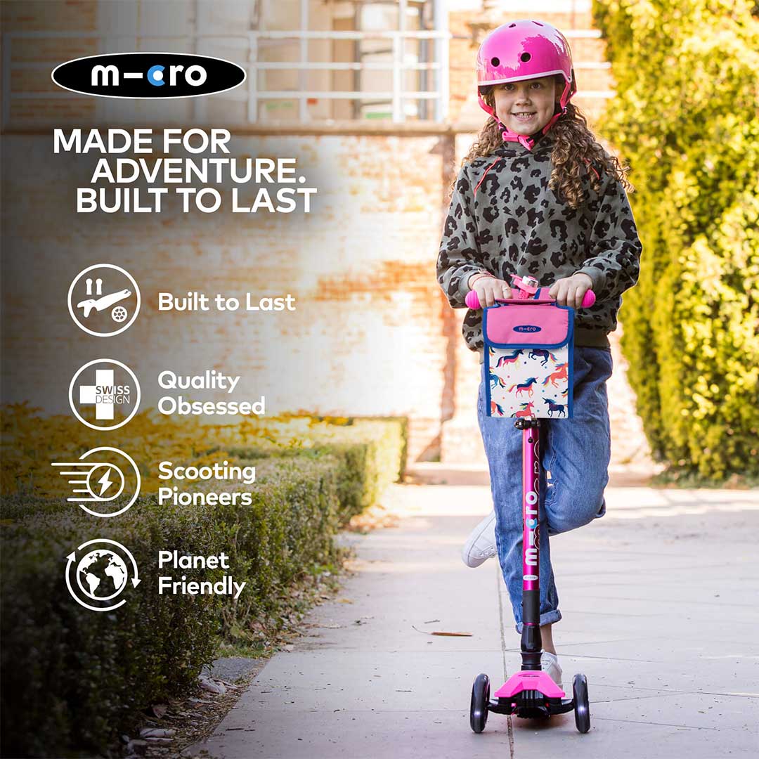  Micro Scooters Eco Lunchbag - Unicorn、mySite、merchandisen
