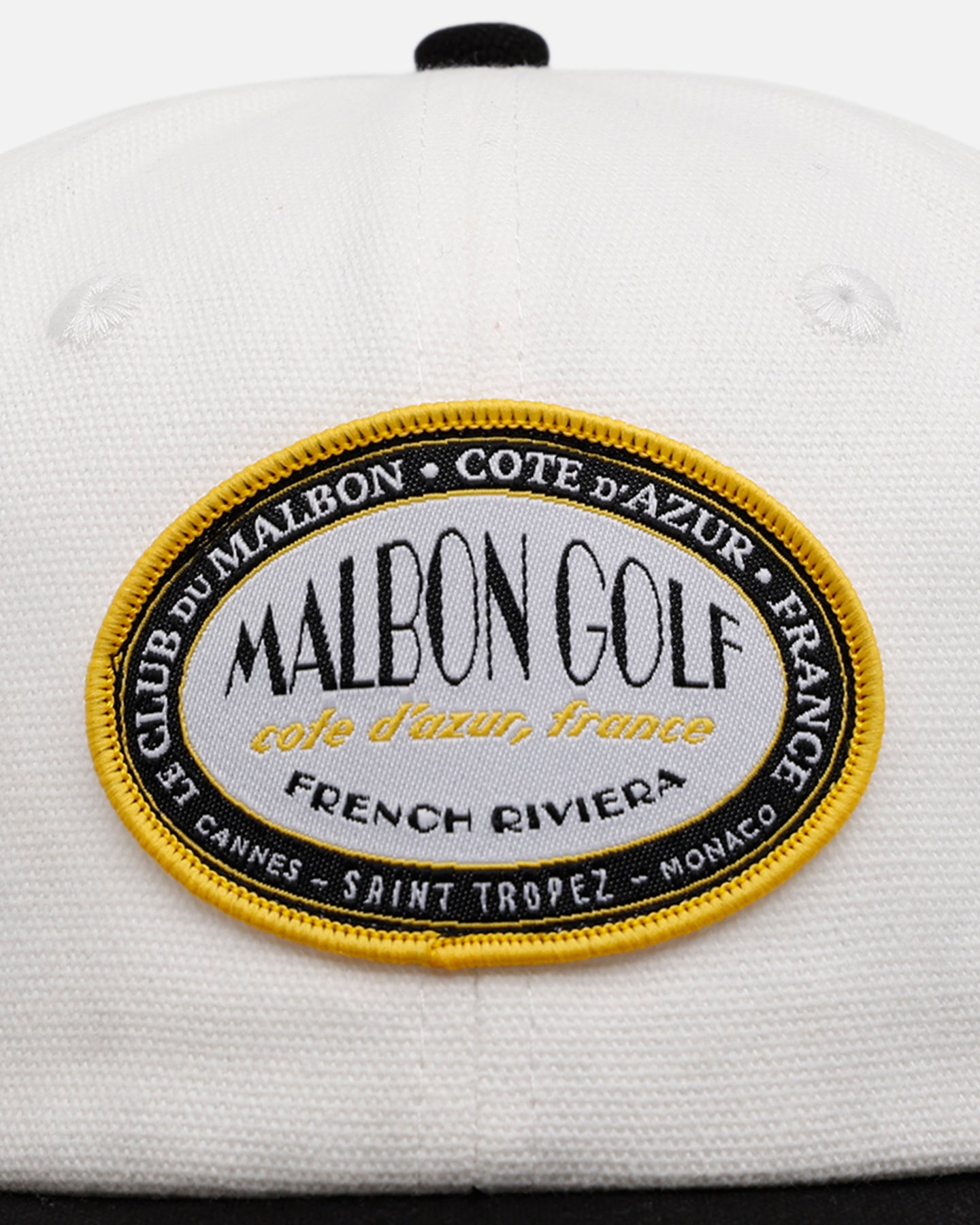Malbon Chateau Painters Rope Snapback White/Black、mySite、zt4zffjzw