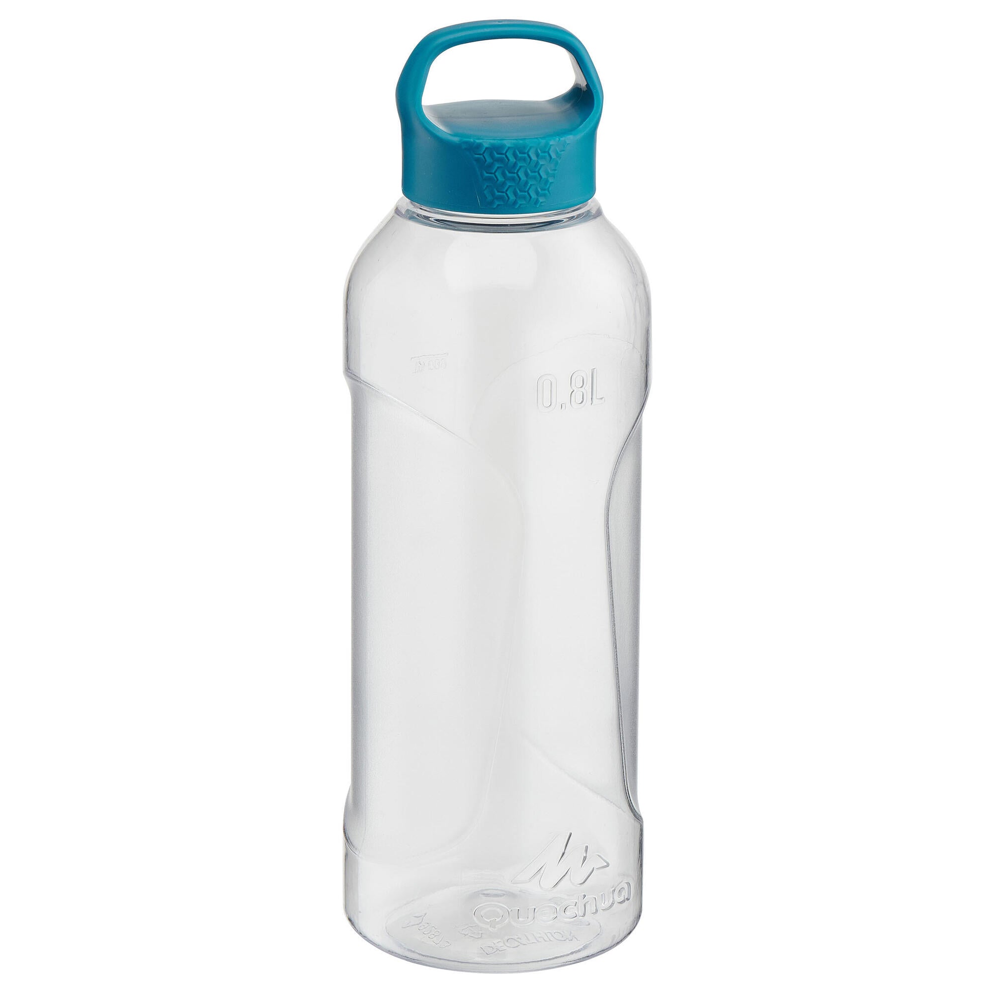Quechua Plastic hiking flask MH100 with screw cap 0.8 Litre