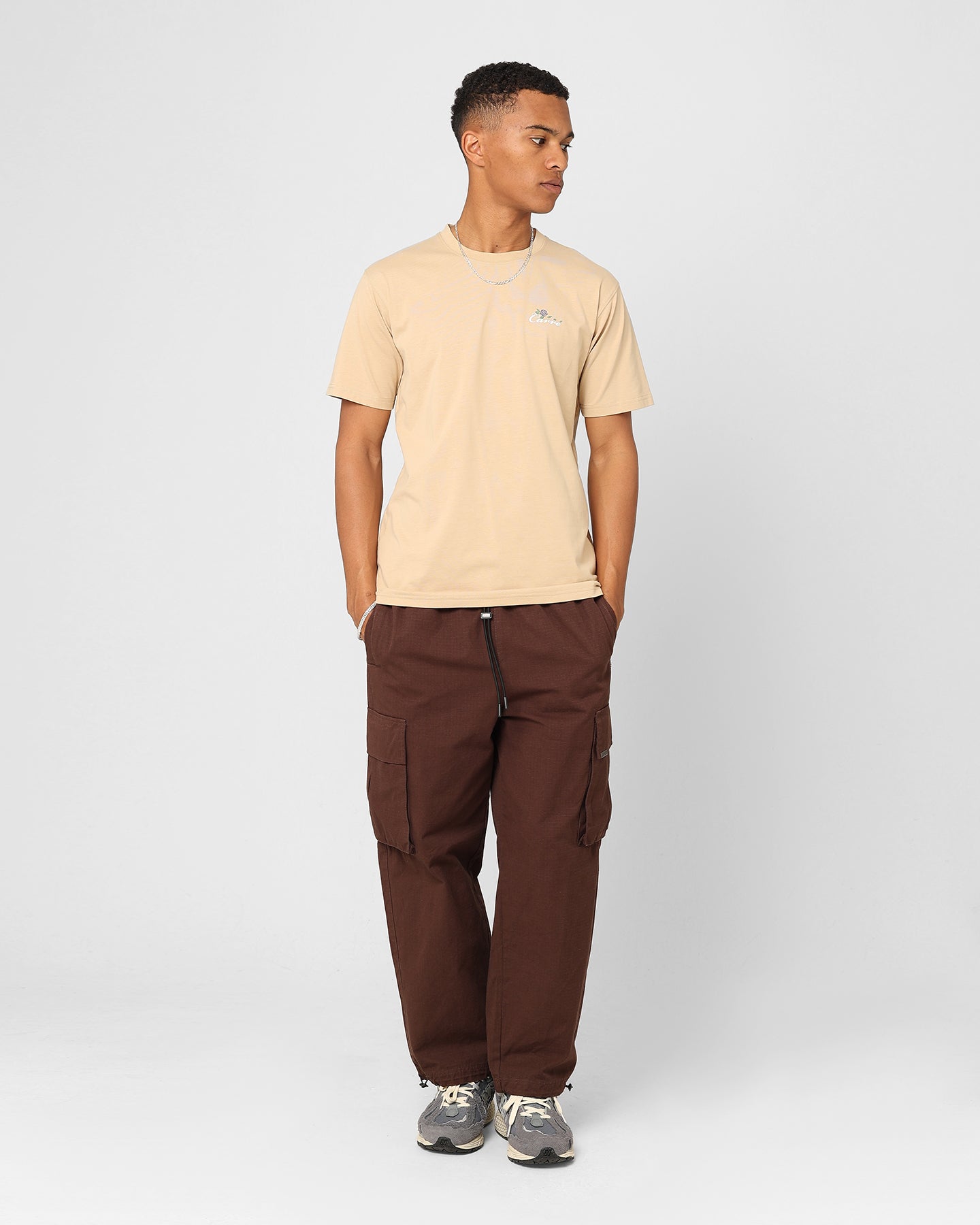 Carre Rosemark T-Shirt Stone、mySite、zt4zffjzw