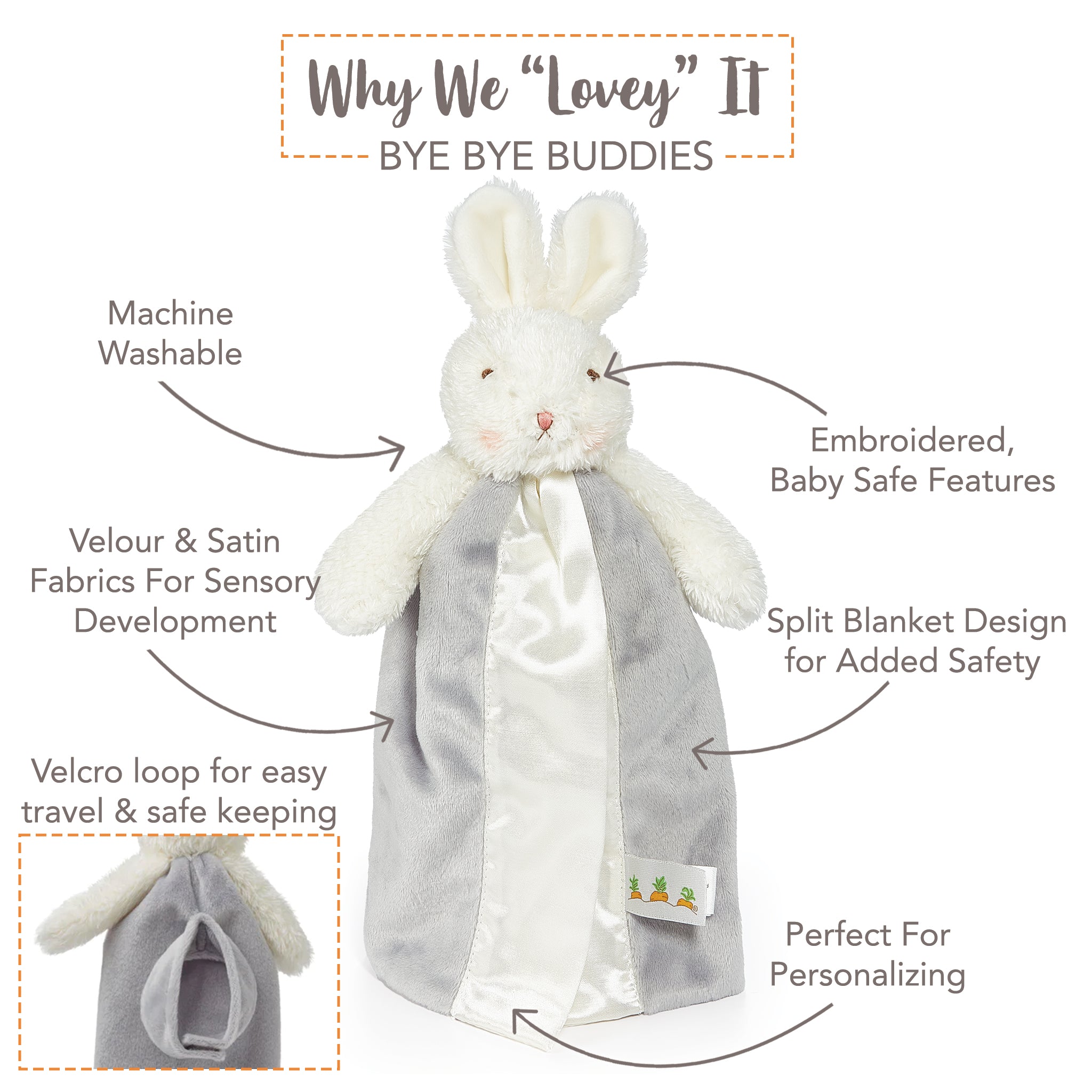Somebunny Loves You! Bloom Gift Set - Gray、mySite、g9winljtr