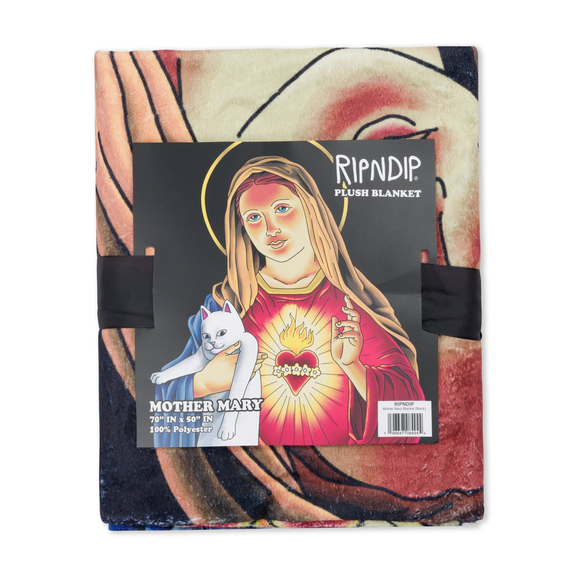  Mother Mary Blanket (Black)、mySite、merchandisen