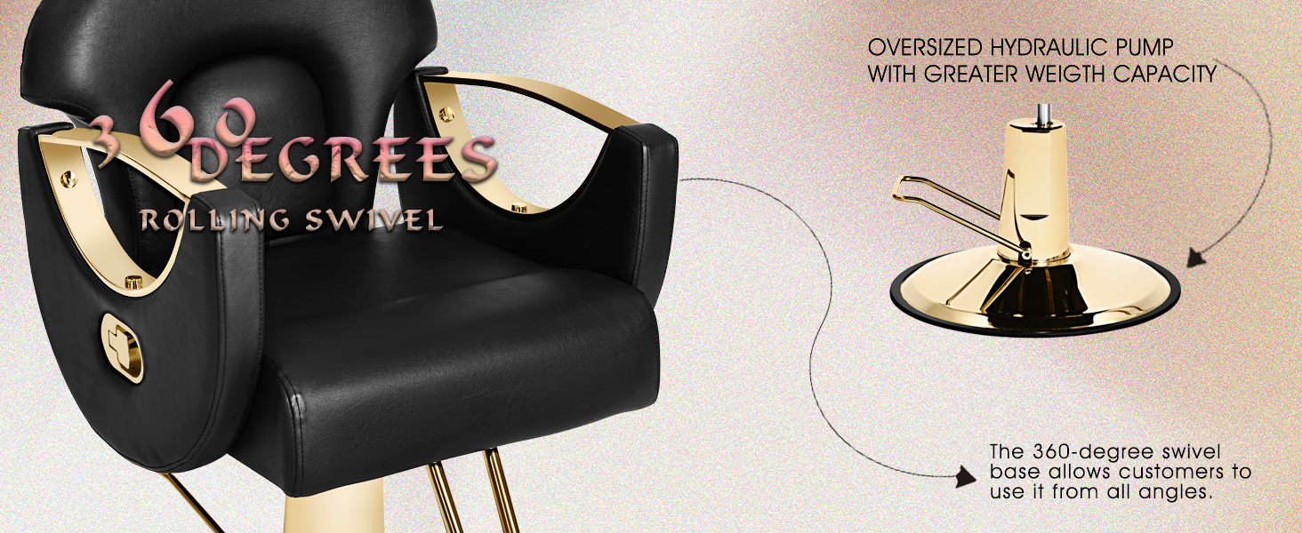 reclining barber chair