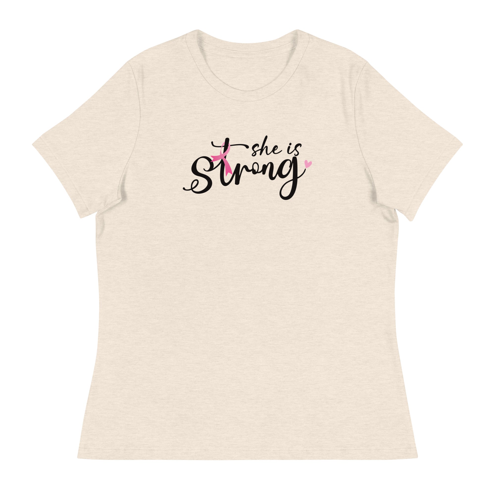 She Is Strong Women's Relaxed T-Shirt、mySite、camillekostekn