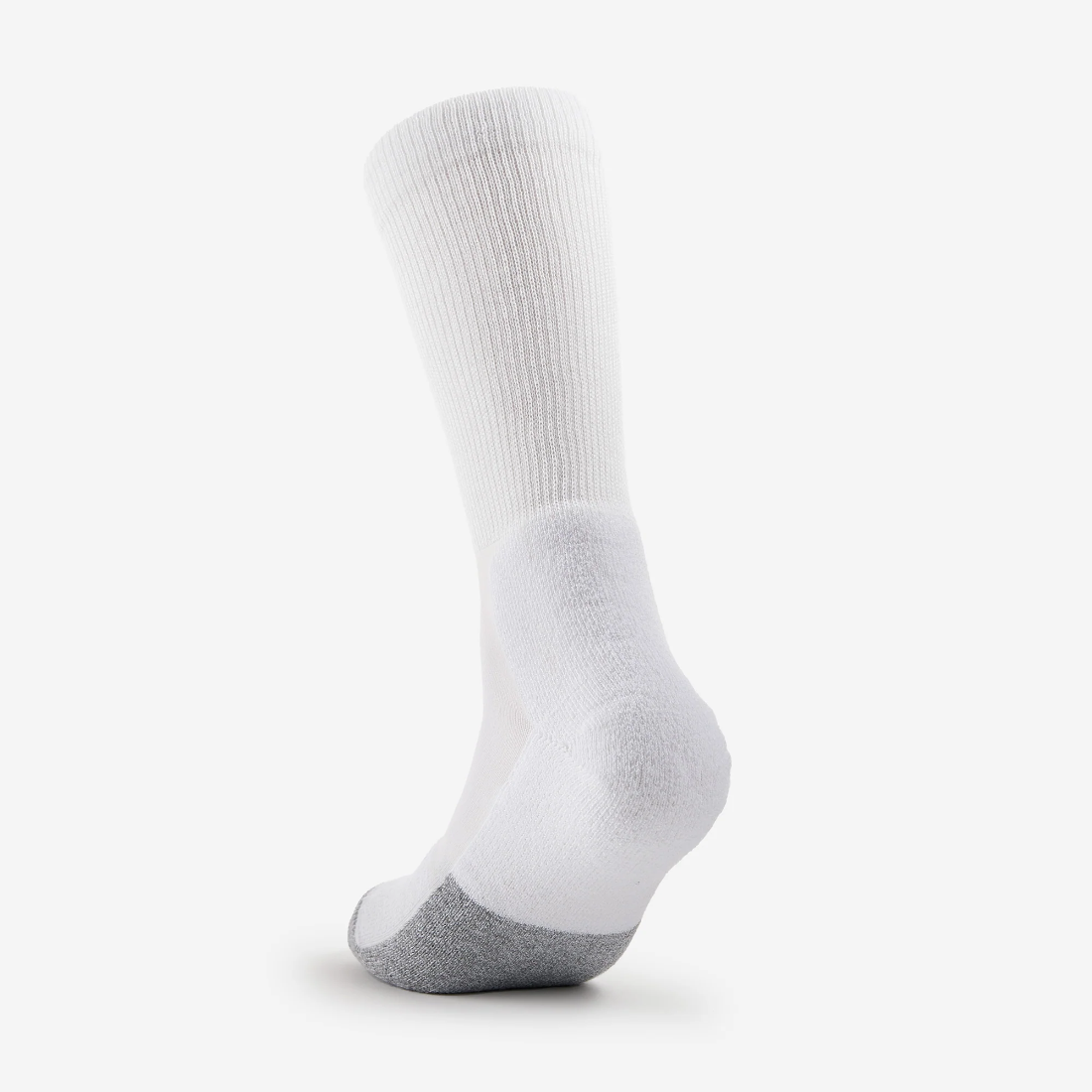 Thorlo Unisex Tennis Light Cushion Crew Socks (White)
