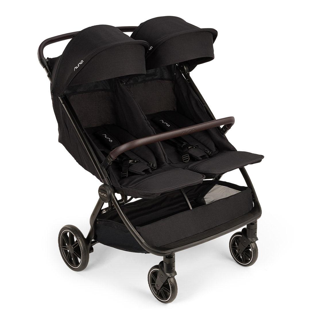  Nuna TRVL DUBL Pushchair - Caviar、mySite、merchandisen