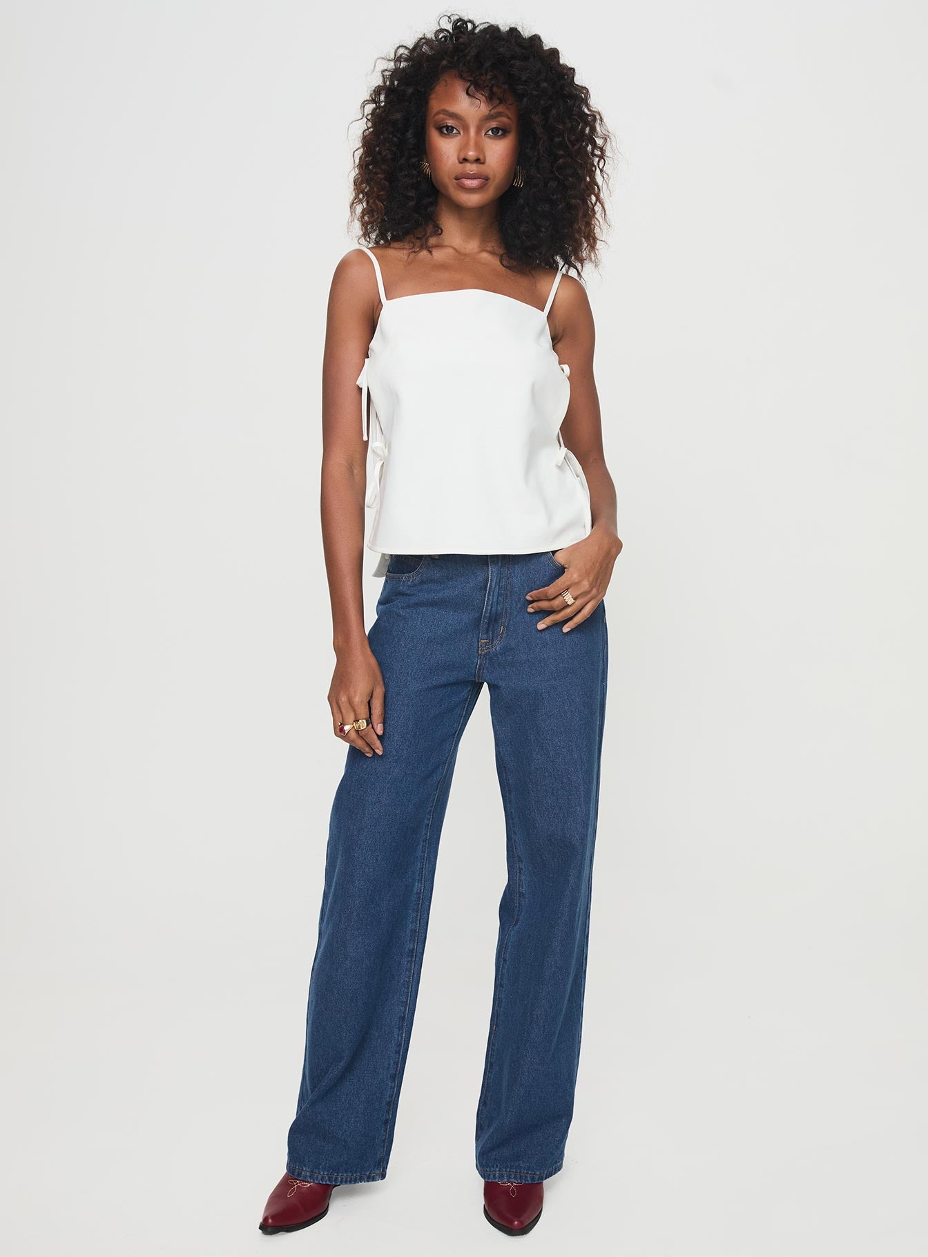 Novalie Top White、mySite、solidvoid