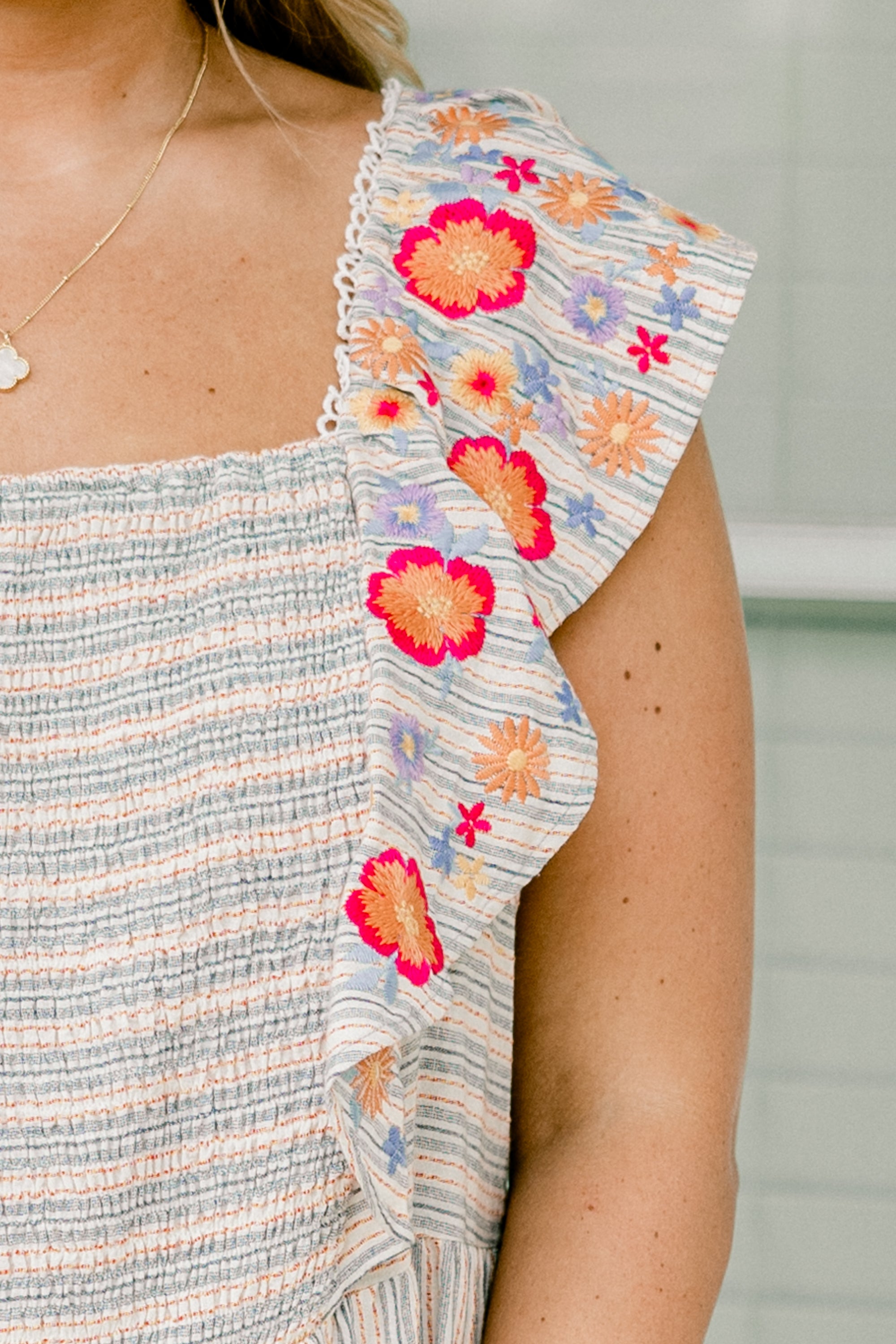  Somewhere To Be Top, Denim Multi、mySite、justintrudeaud