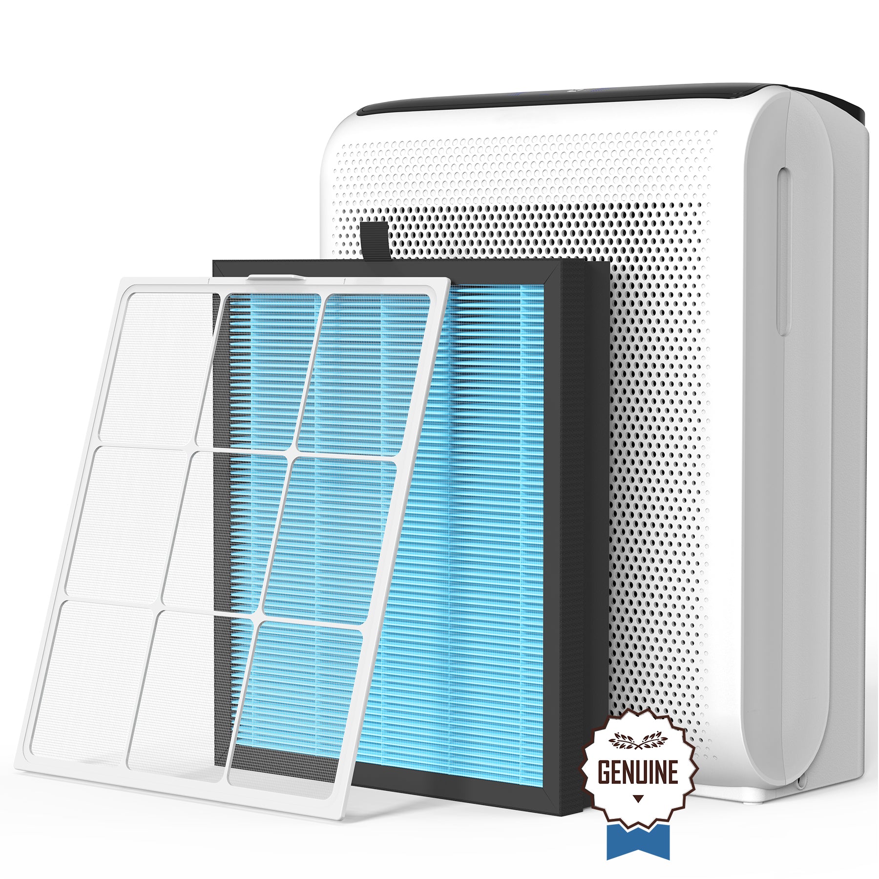 KLOUDIC JH07 Air Purifier Replacement Filter with Washable Design for Pet Dander, Dust, Pollen, and Smoke、mySite、fannypackpong