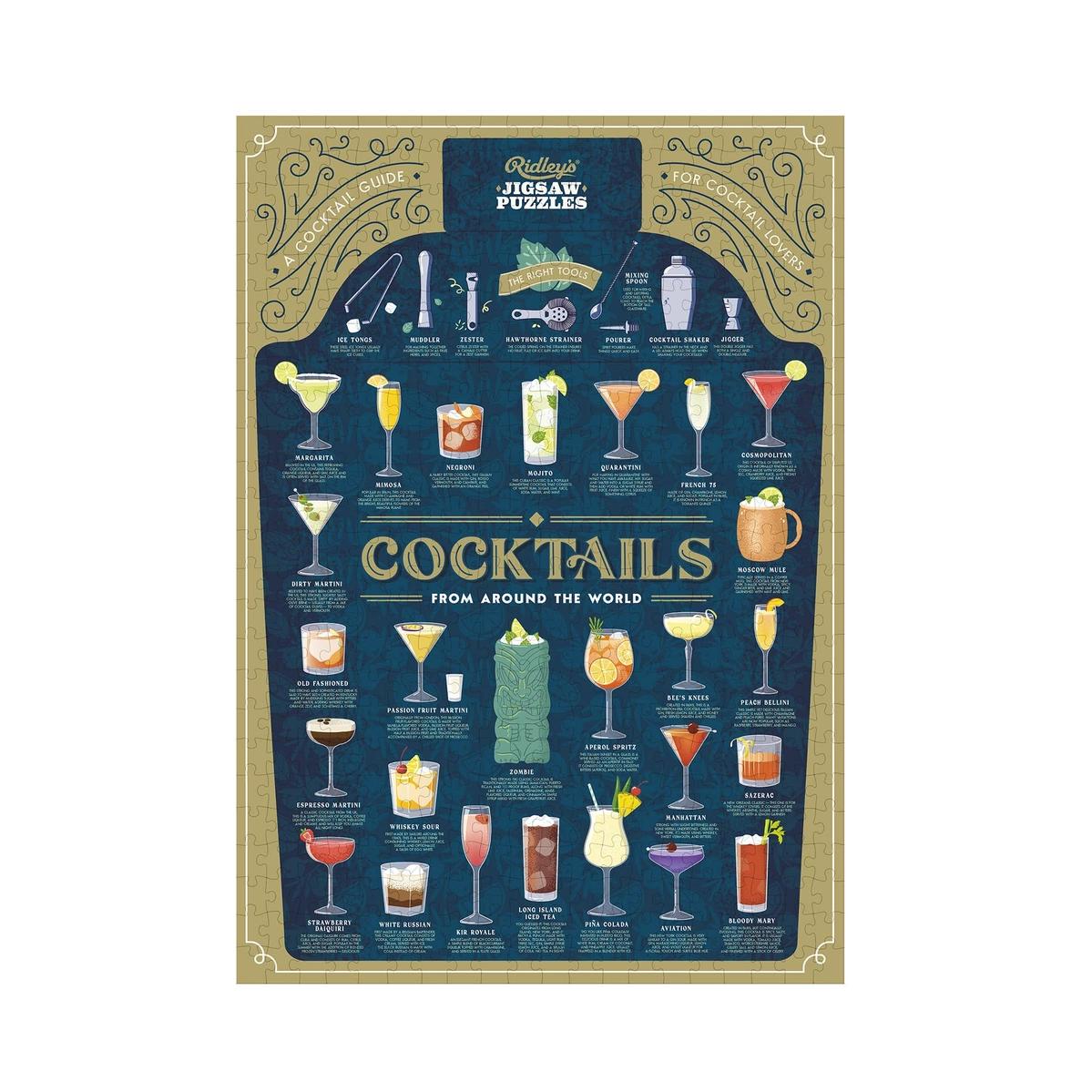 Cocktail Lover's 500-piece Jigsaw Puzzle、mySite、g9winljtr