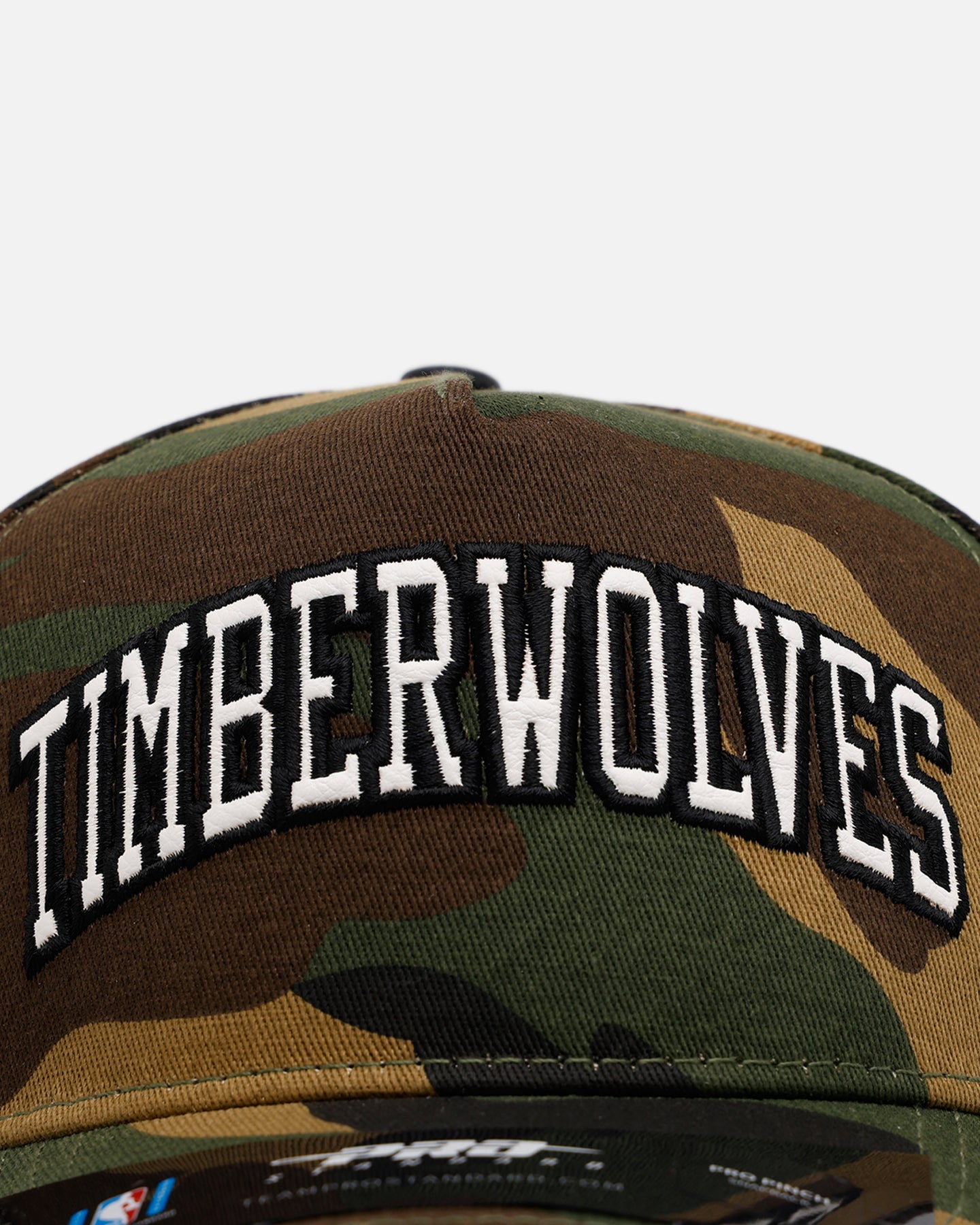 Pro Standard Minnesota Timberwolves 'Woodland Camo' Pro Pinch Snapback Camo、mySite、zt4zffjzw
