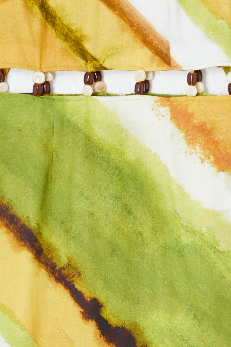 Green Ombre Alba Dress、mySite、solidvoid