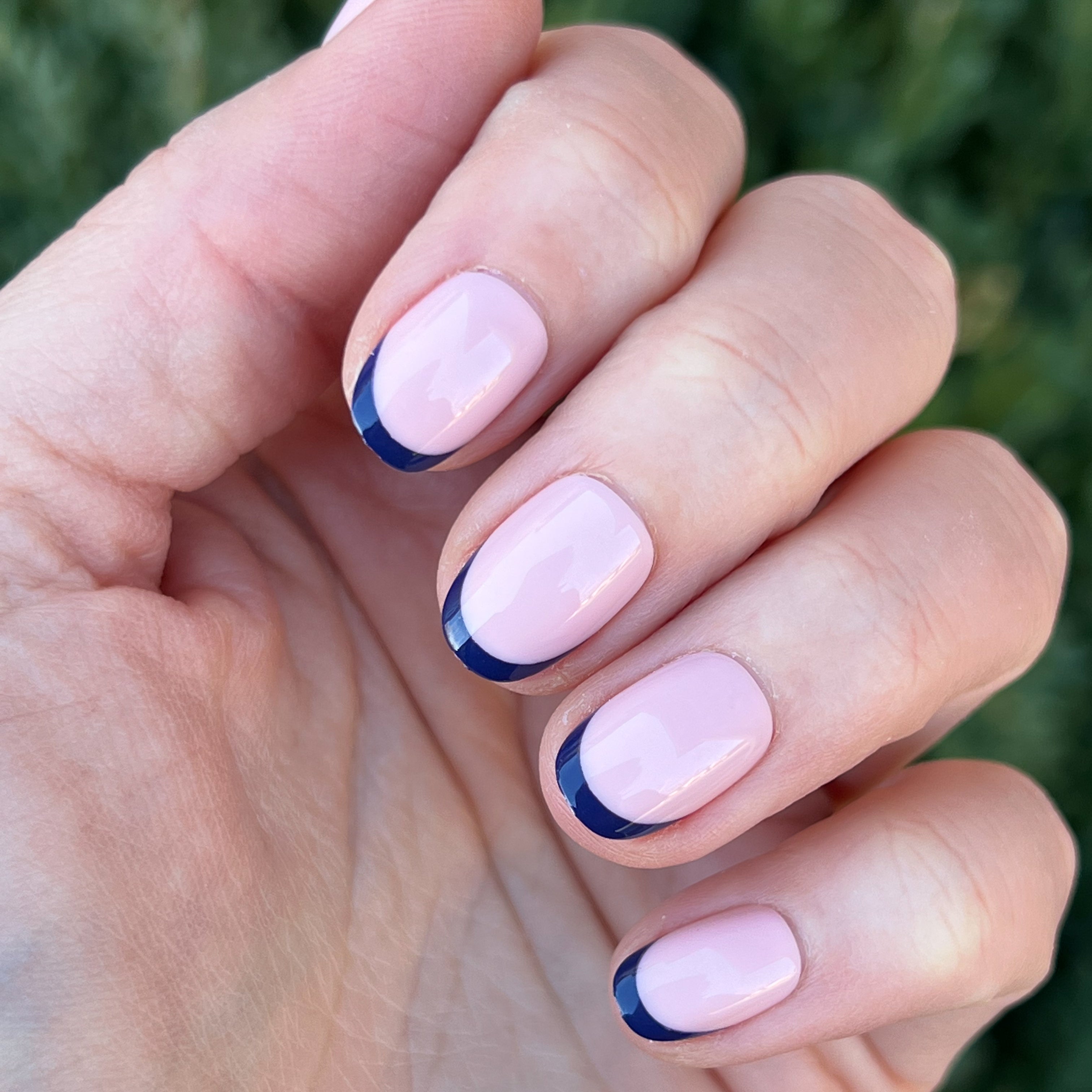 OMG Classic French Press-Ons | Round | Extra Short、mySite、solidvoid