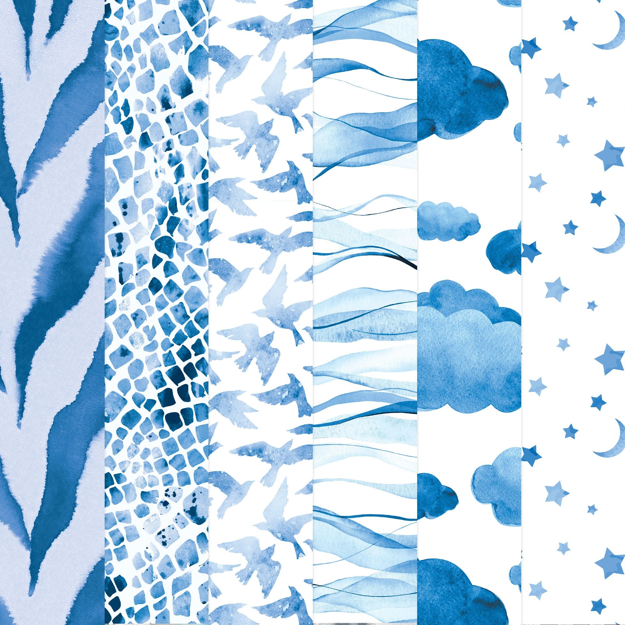  Blue Colorways II Paper Assortment、mySite、ghnorth