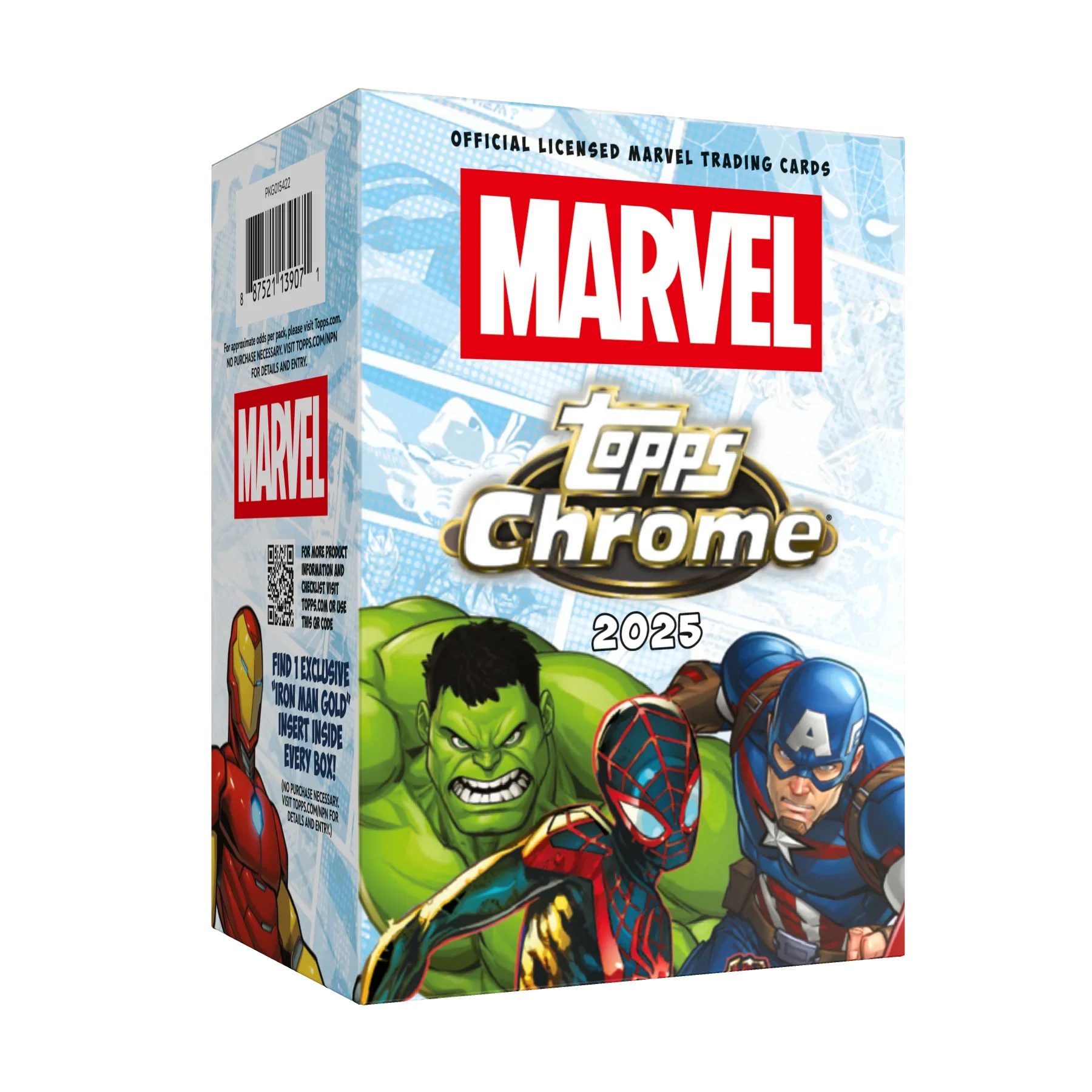 Topps Chrome Marvel 2025 - Value Box、mySite、waistdrama