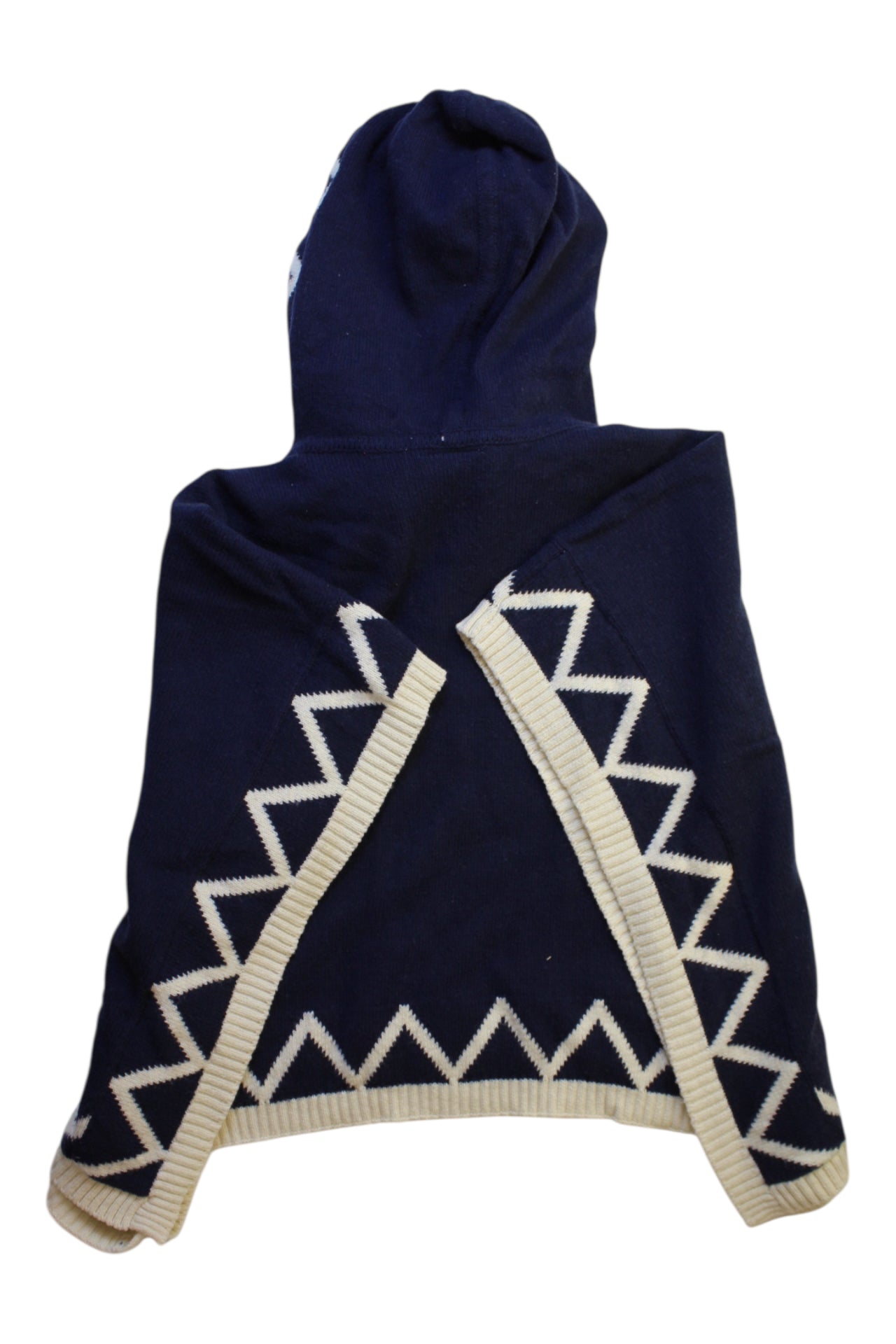 Seed Hooded Poncho With Pom Poms Size 12Y、mySite、g9winljtr