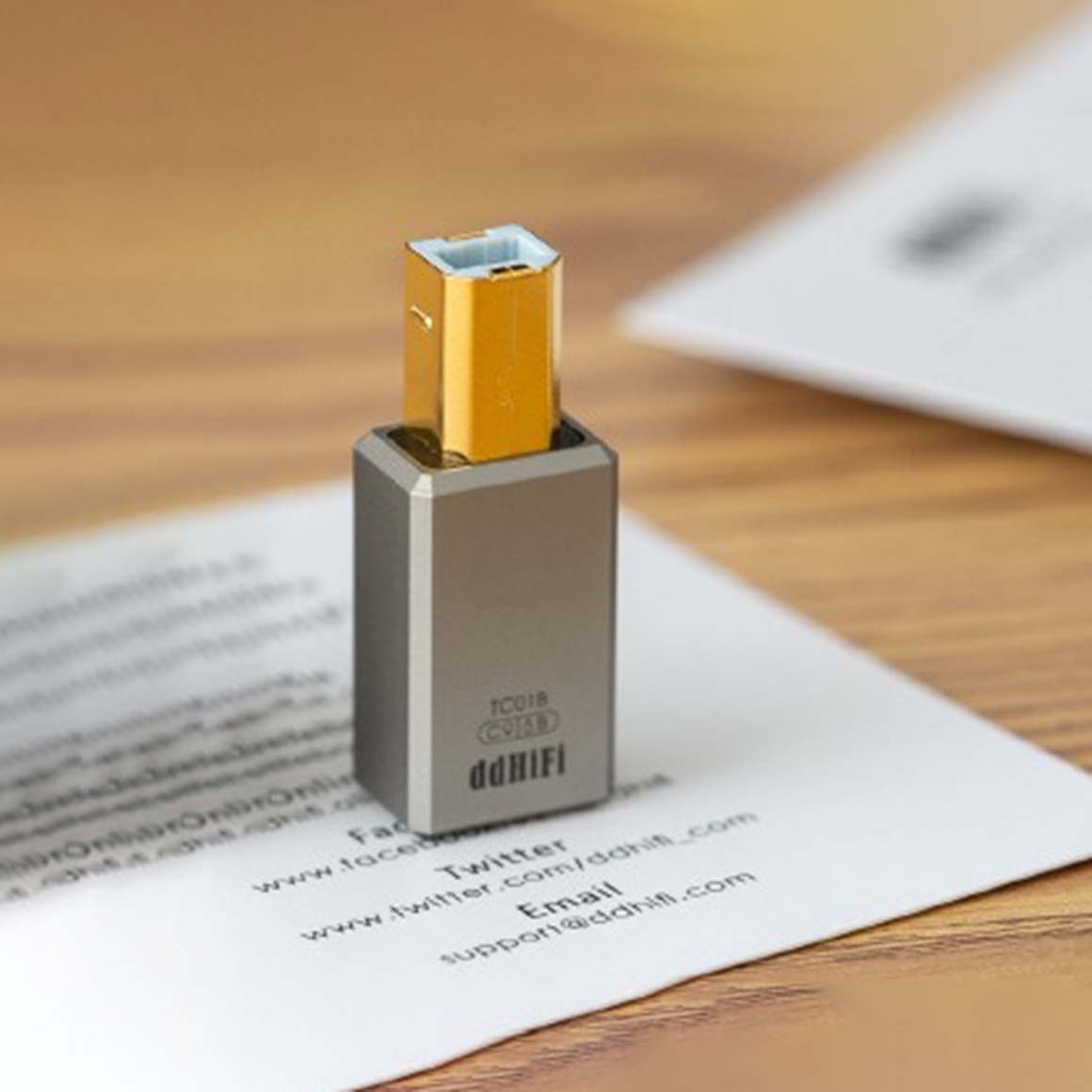  ddHiFi - TC01B USB-B To USB-C Adapter、mySite、merchandisen