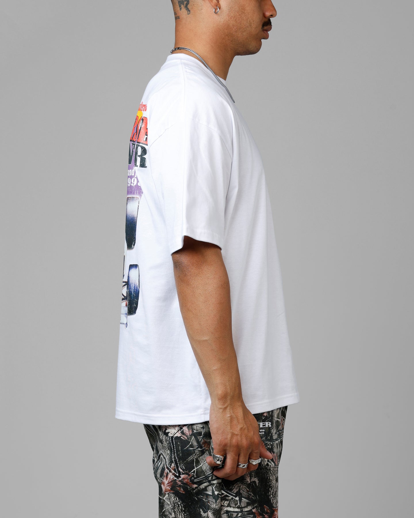 Loiter Horse Power Vintage Drop T-Shirt White、mySite、zt4zffjzw