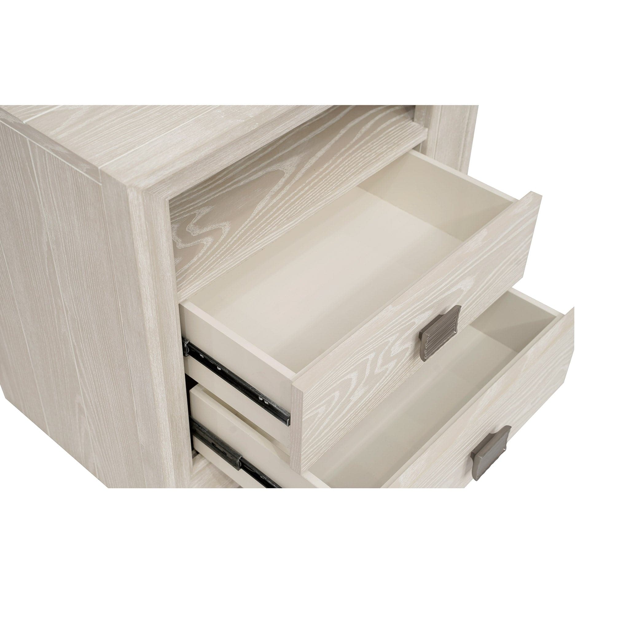 Maxime 2 Drawer Nightstand with USB、mySite、neckold