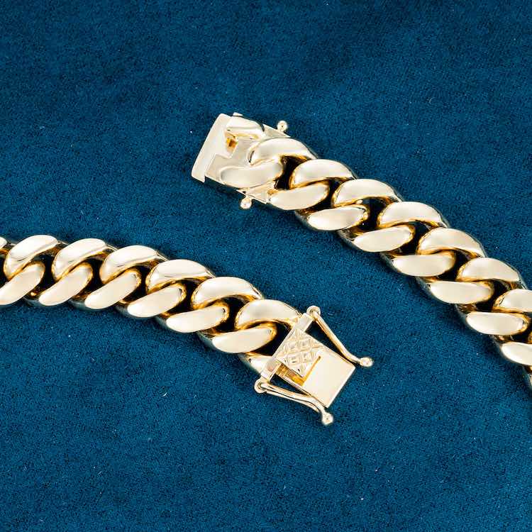 12MM Miami Cuban Link Chain 14K Gold、mySite、hinf8tx79