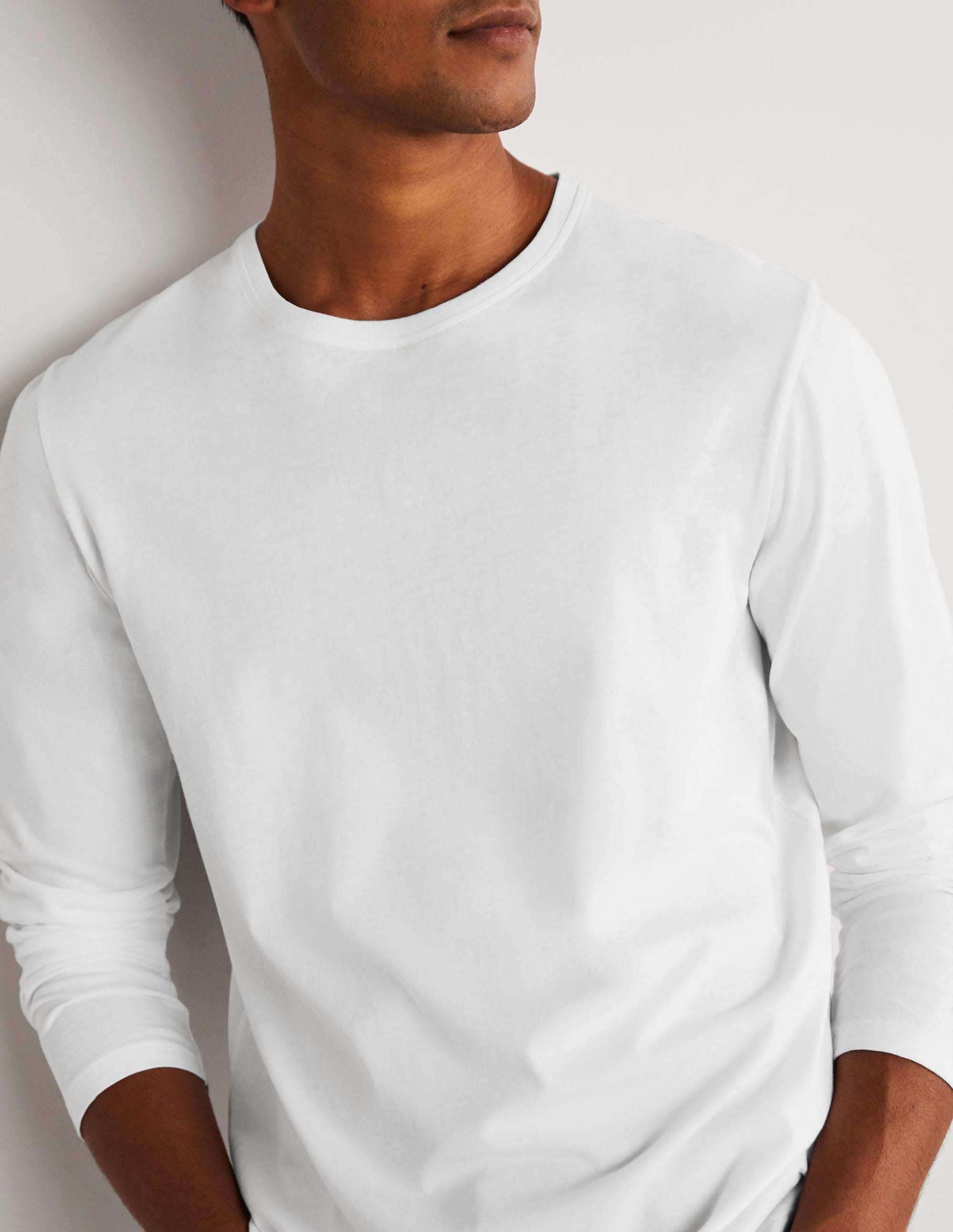  Classic Long-sleeved T-shirt-White、mySite、ashleygrahame