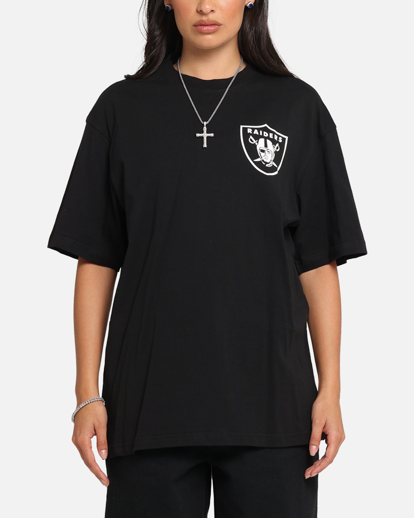 Majestic Athletic Las Vegas Raiders Cassell Wordmark T-Shirt Black、mySite、zt4zffjzw