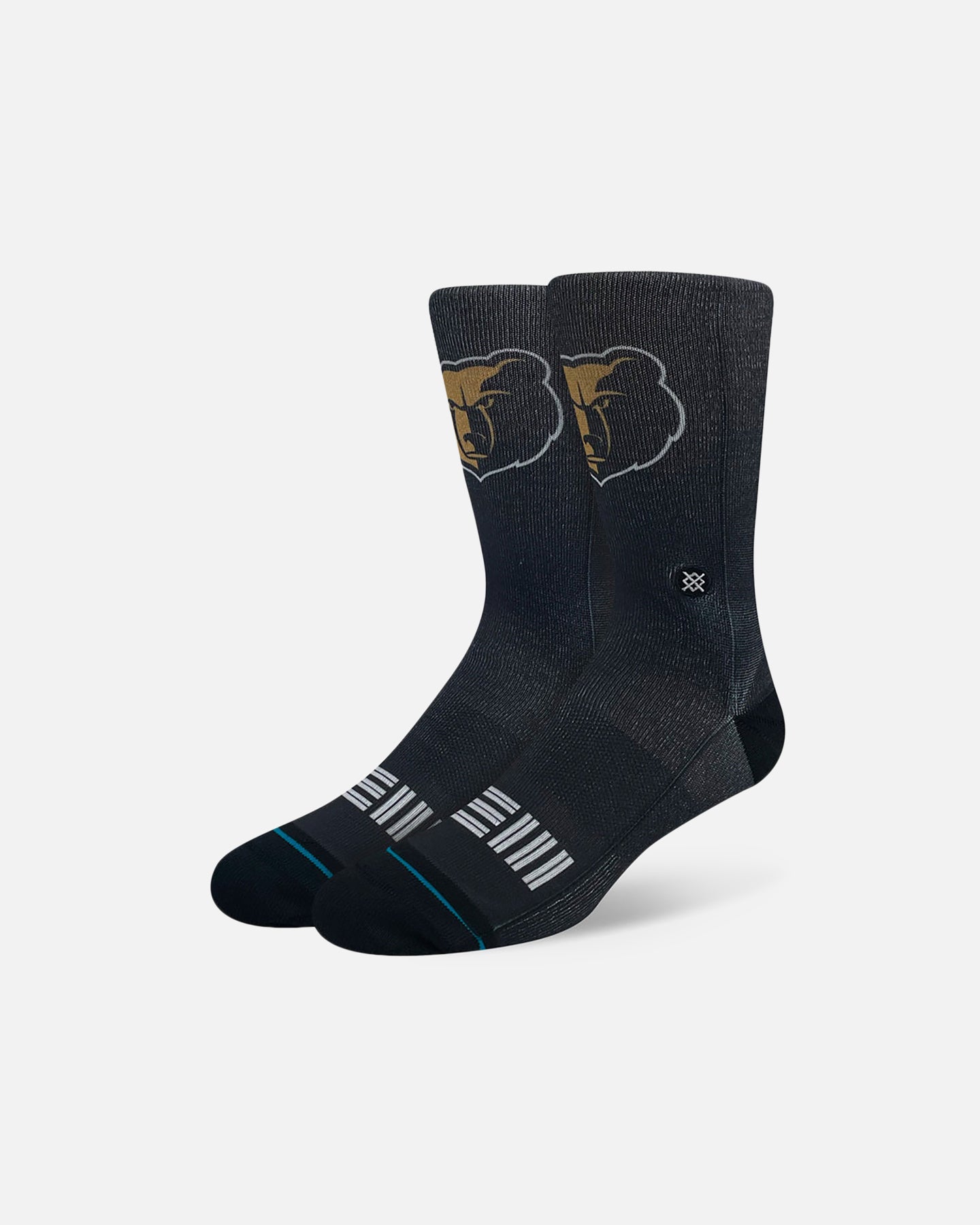 Stance X NBA Memphis Grizzlies Crewcut Socks Multi、mySite、zt4zffjzw