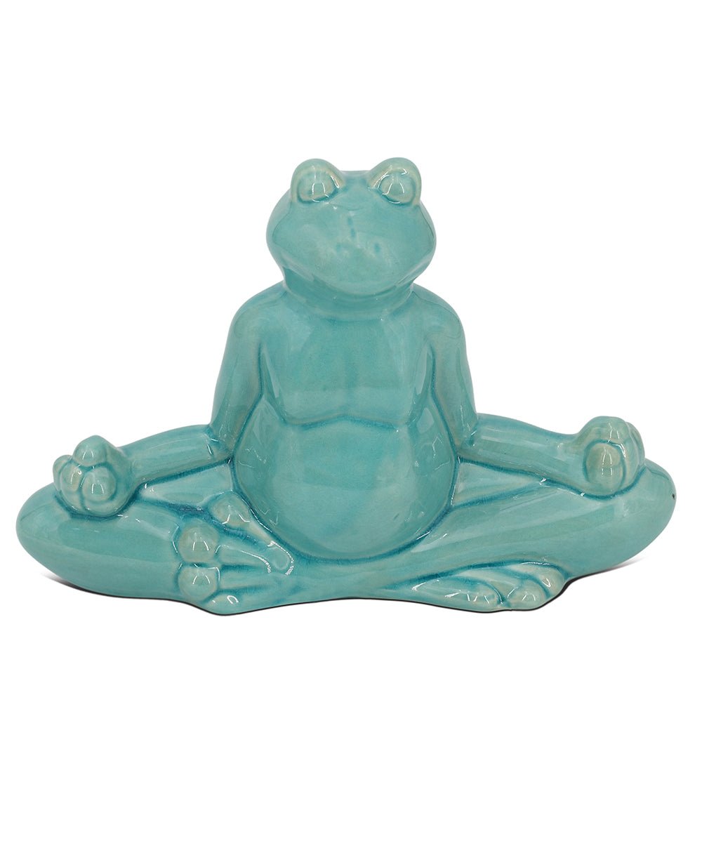 Ceramic Yoga Frog Figurines, Sold Individually Or Set、mySite、topwebapps