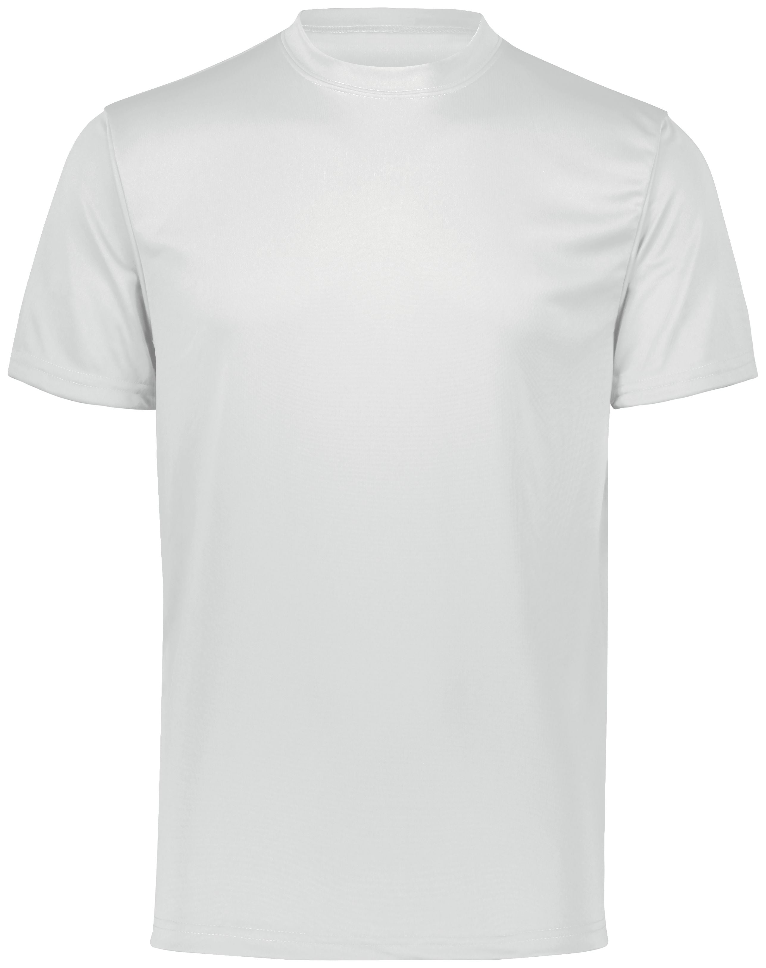 Augusta NexGen Wicking Tee - White、mySite、noshort