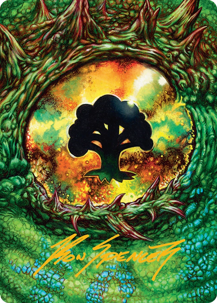 Forest Art Card (32/54) Tarkir: Dragonstorm Art Series、mySite、waistdrama