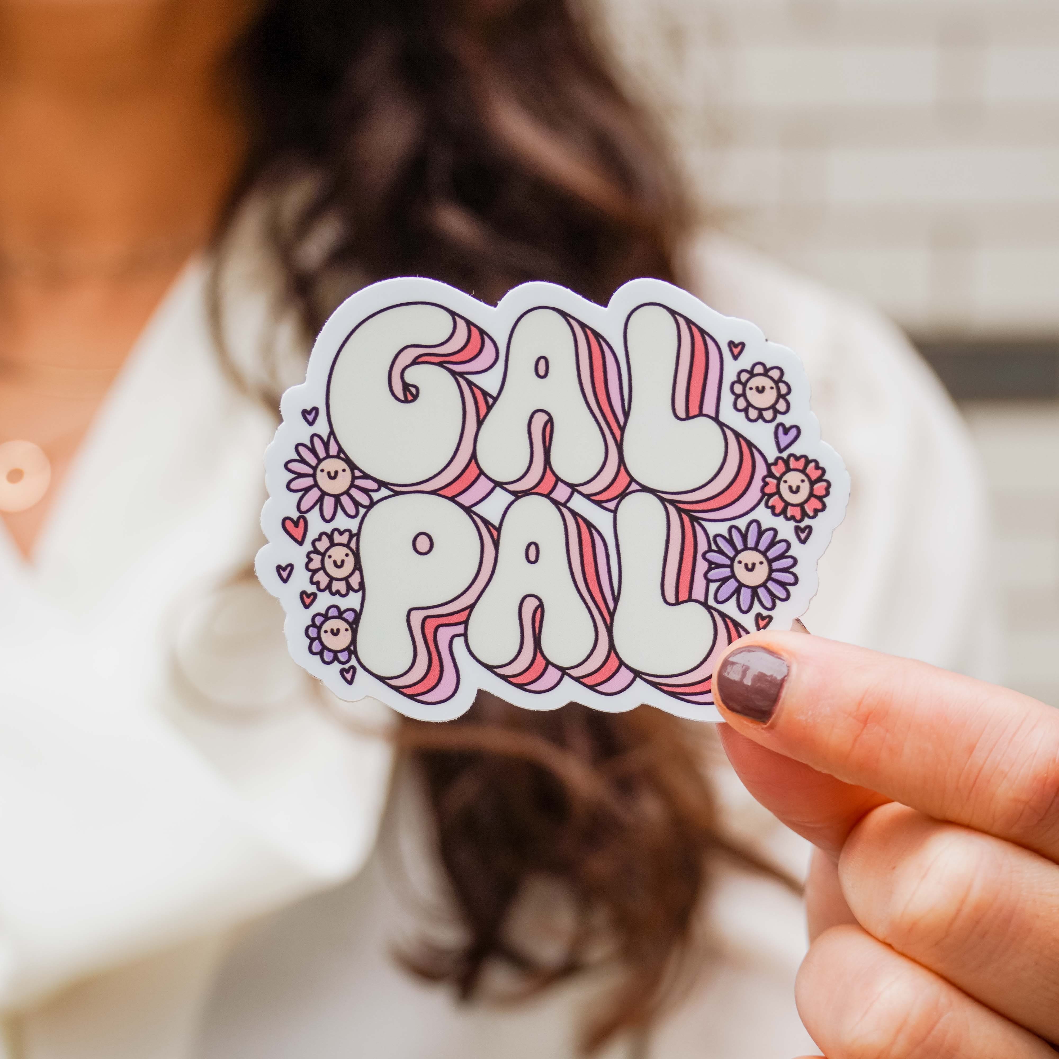  Gal Pal Groovy Sticker、mySite、ghnorth