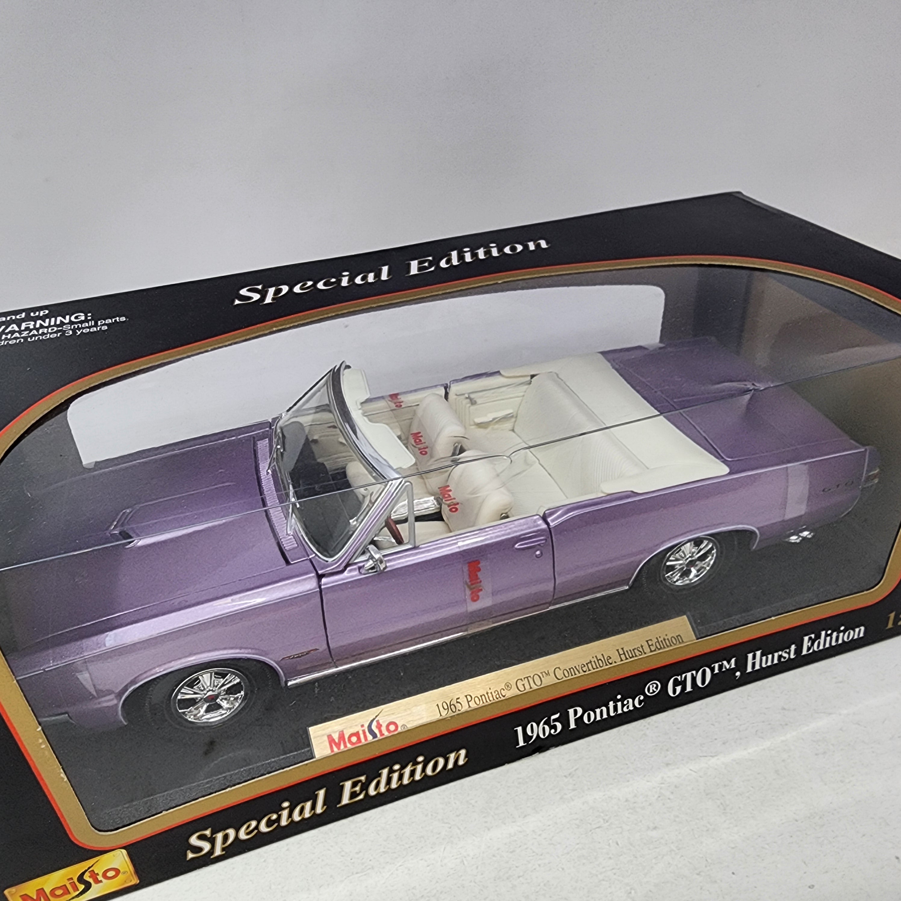 1965 Pontiac GTO Hurst Edition * Maisto Special Edition 1/18 Scale、mySite、hgirdovlk