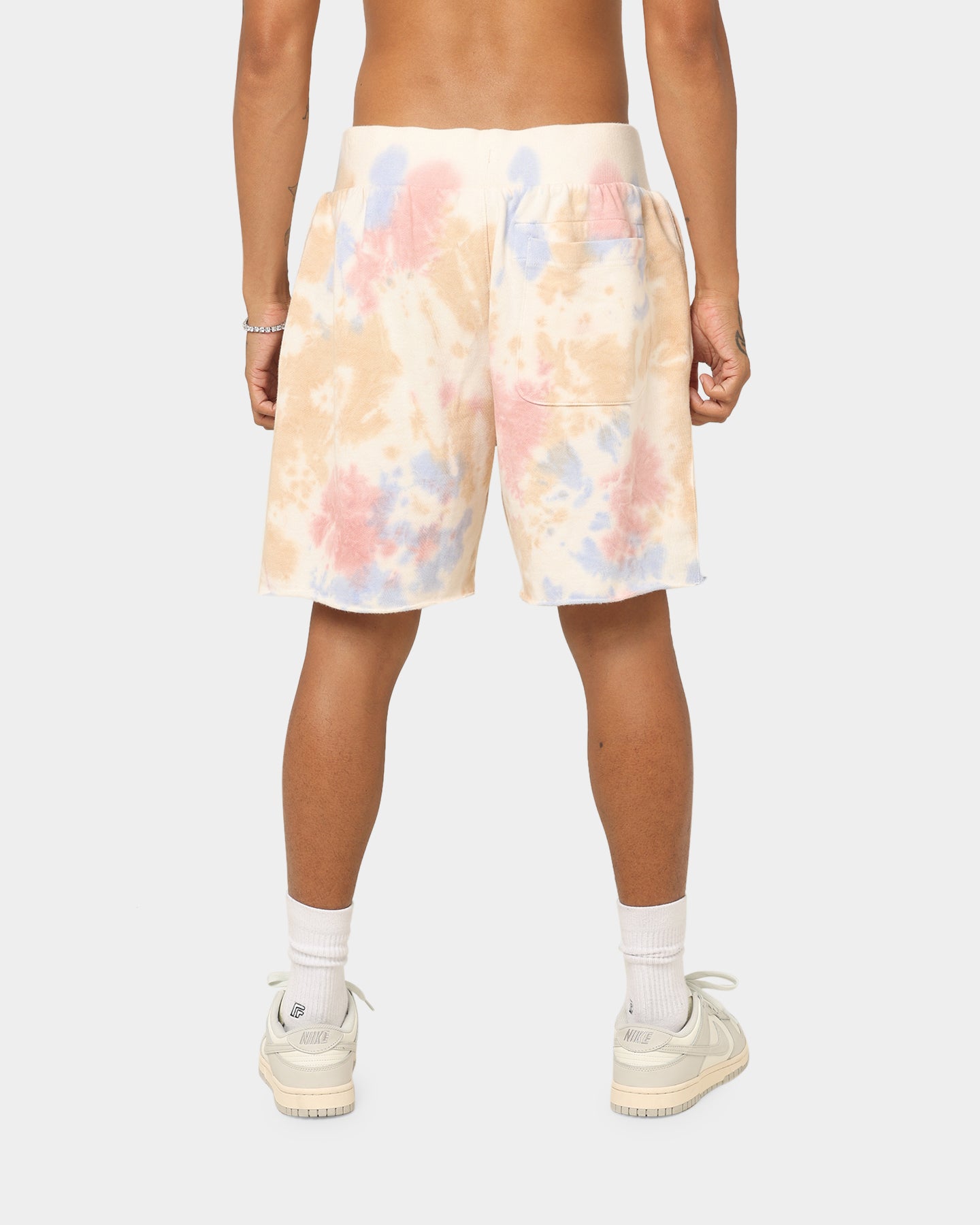 Champion Lightweight Fleece Sun Washed Shorts Pink Beige、mySite、zt4zffjzw