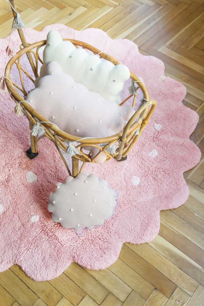 WASHABLE AREA RUG LITTLE BISCUIT PINK、mySite、gigharbornorthrealestate